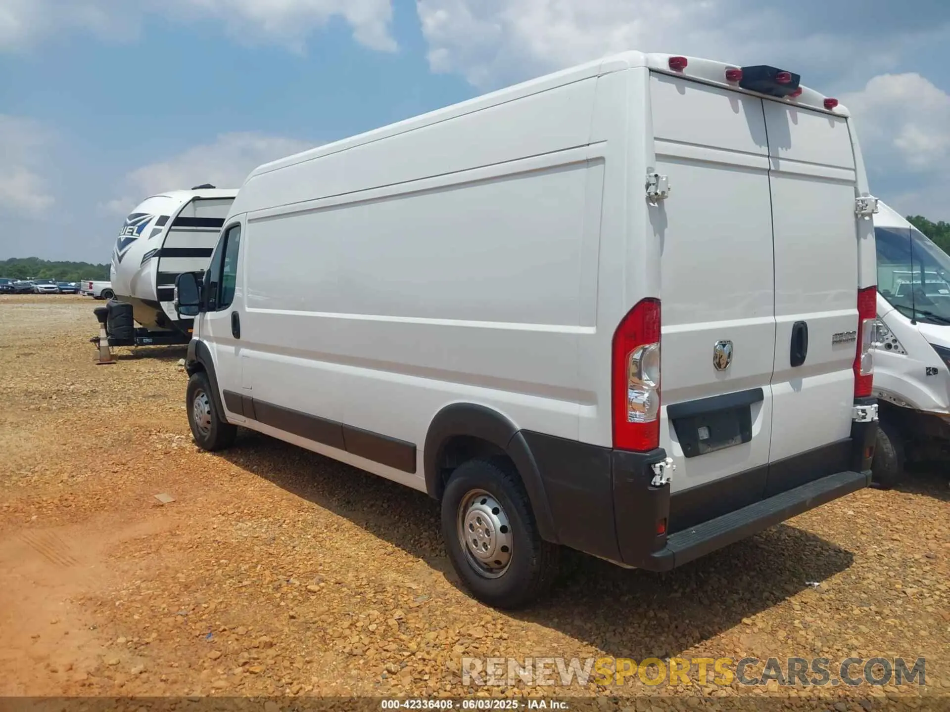 3 Photograph of a damaged car 3C6LRVDG2PE529644 RAM PROMASTER 2500 2023