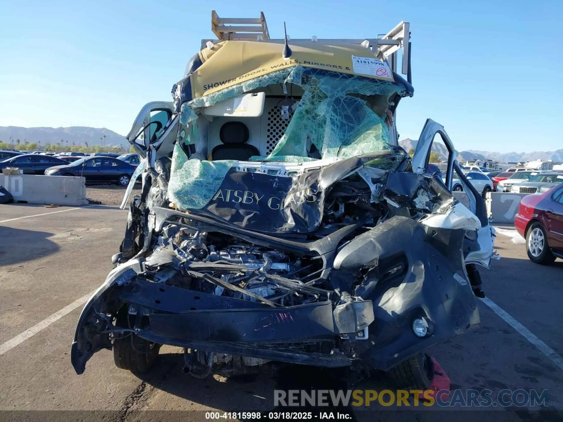 6 Photograph of a damaged car 3C6LRVDG3PE538899 RAM PROMASTER 2500 2023