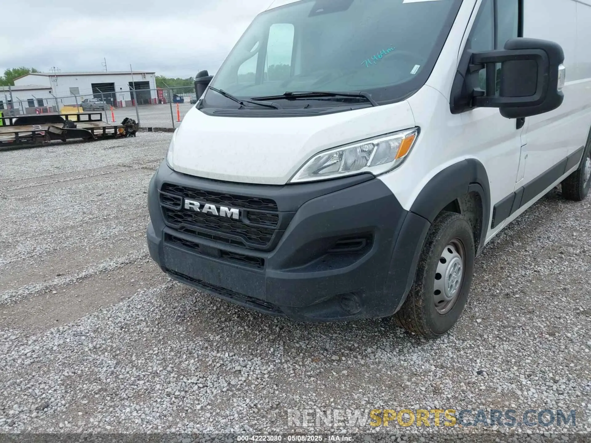 6 Photograph of a damaged car 3C6LRVDG3PE571823 RAM PROMASTER 2500 2023