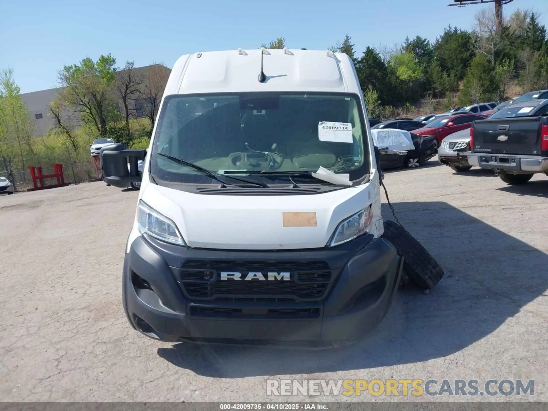 12 Photograph of a damaged car 3C6LRVDG3PE582496 RAM PROMASTER 2500 2023