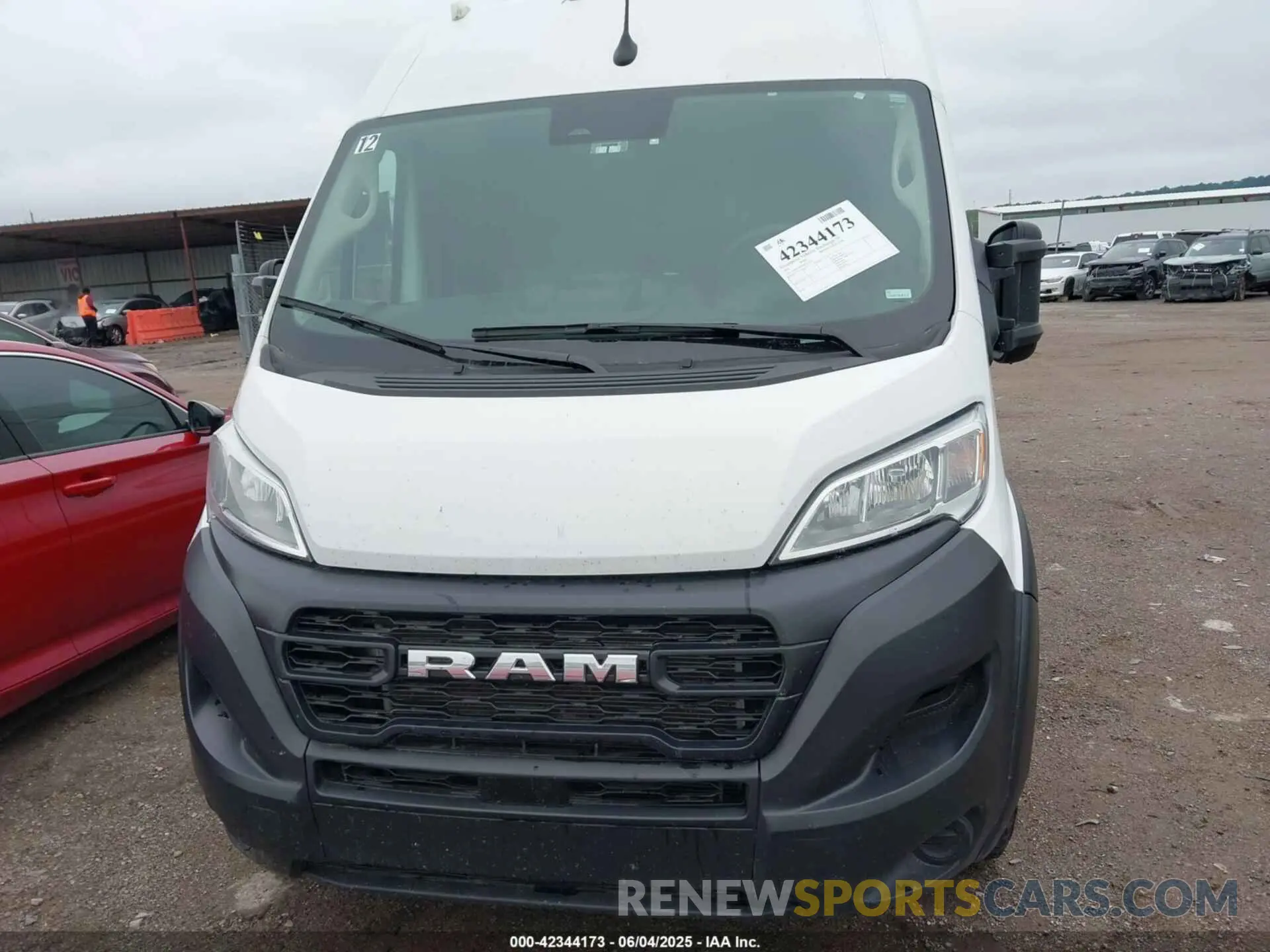 12 Photograph of a damaged car 3C6LRVDG8PE563796 RAM PROMASTER 2500 2023