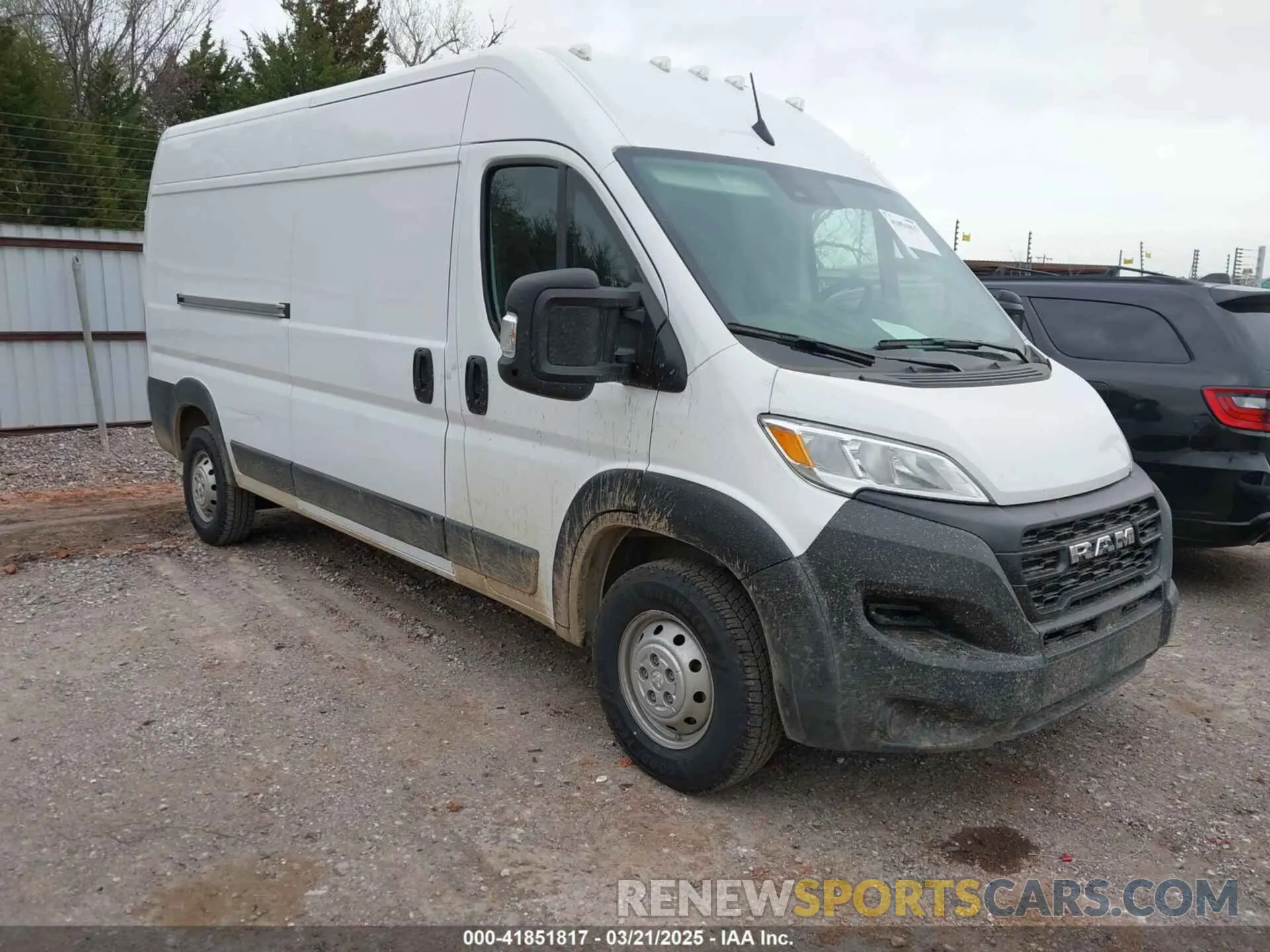 1 Photograph of a damaged car 3C6LRVDG8PE577813 RAM PROMASTER 2500 2023