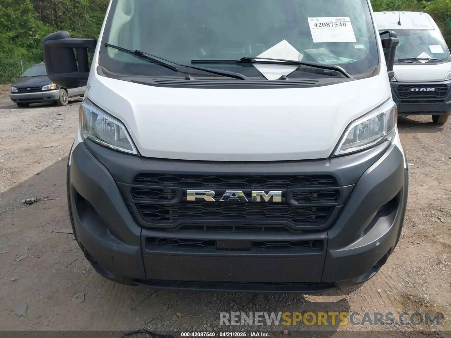 12 Photograph of a damaged car 3C6LRVDG8PE593865 RAM PROMASTER 2500 2023