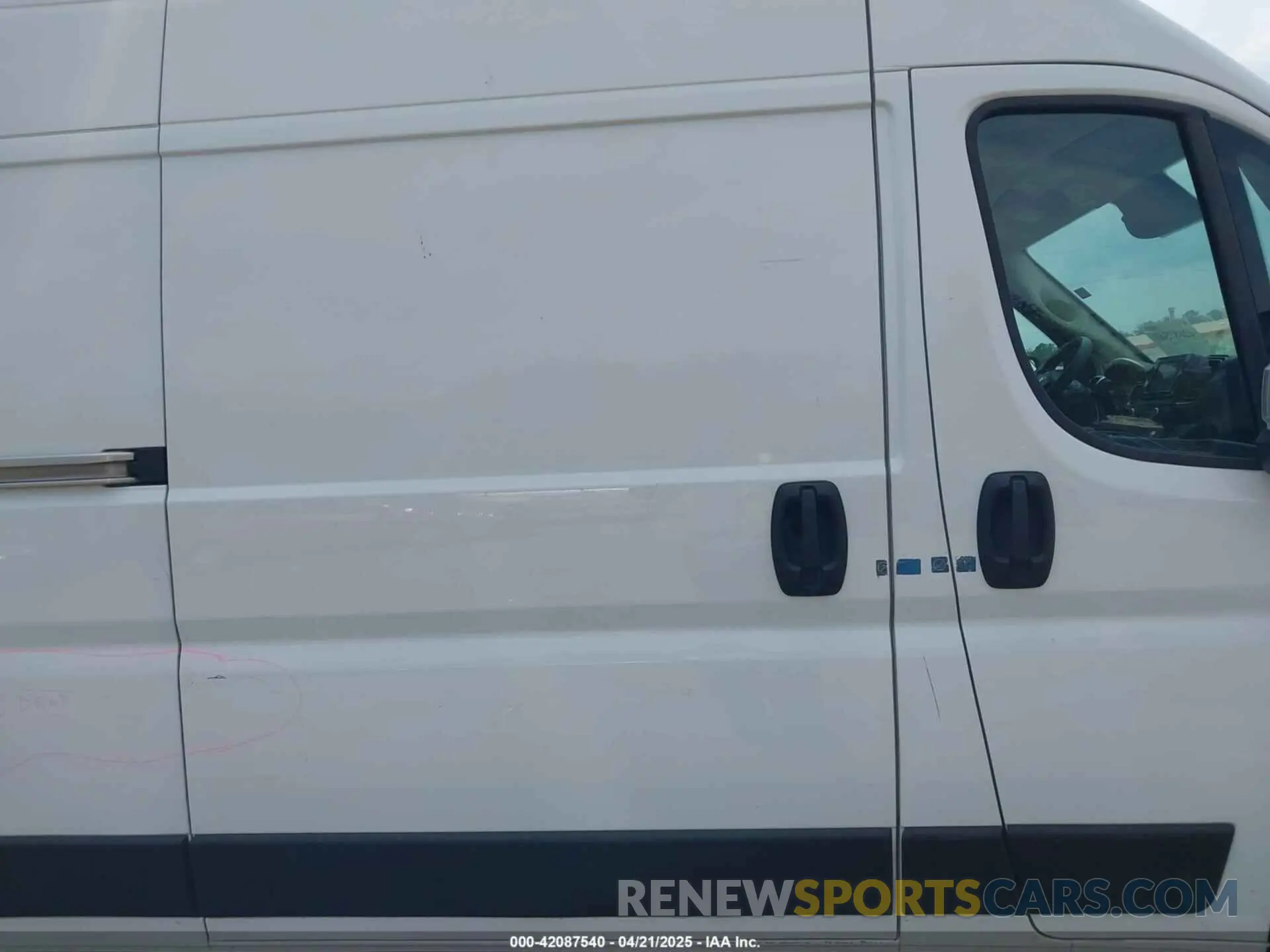 13 Photograph of a damaged car 3C6LRVDG8PE593865 RAM PROMASTER 2500 2023