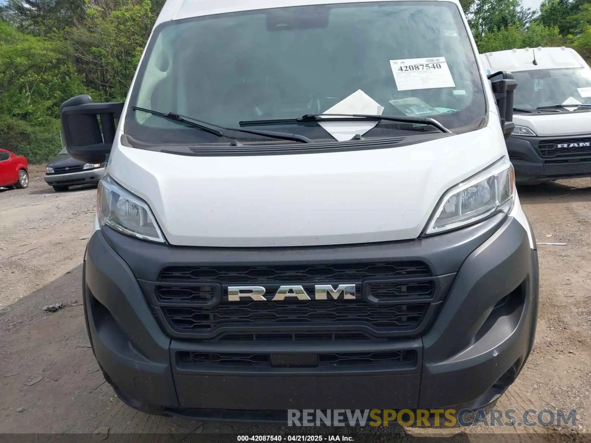 6 Photograph of a damaged car 3C6LRVDG8PE593865 RAM PROMASTER 2500 2023