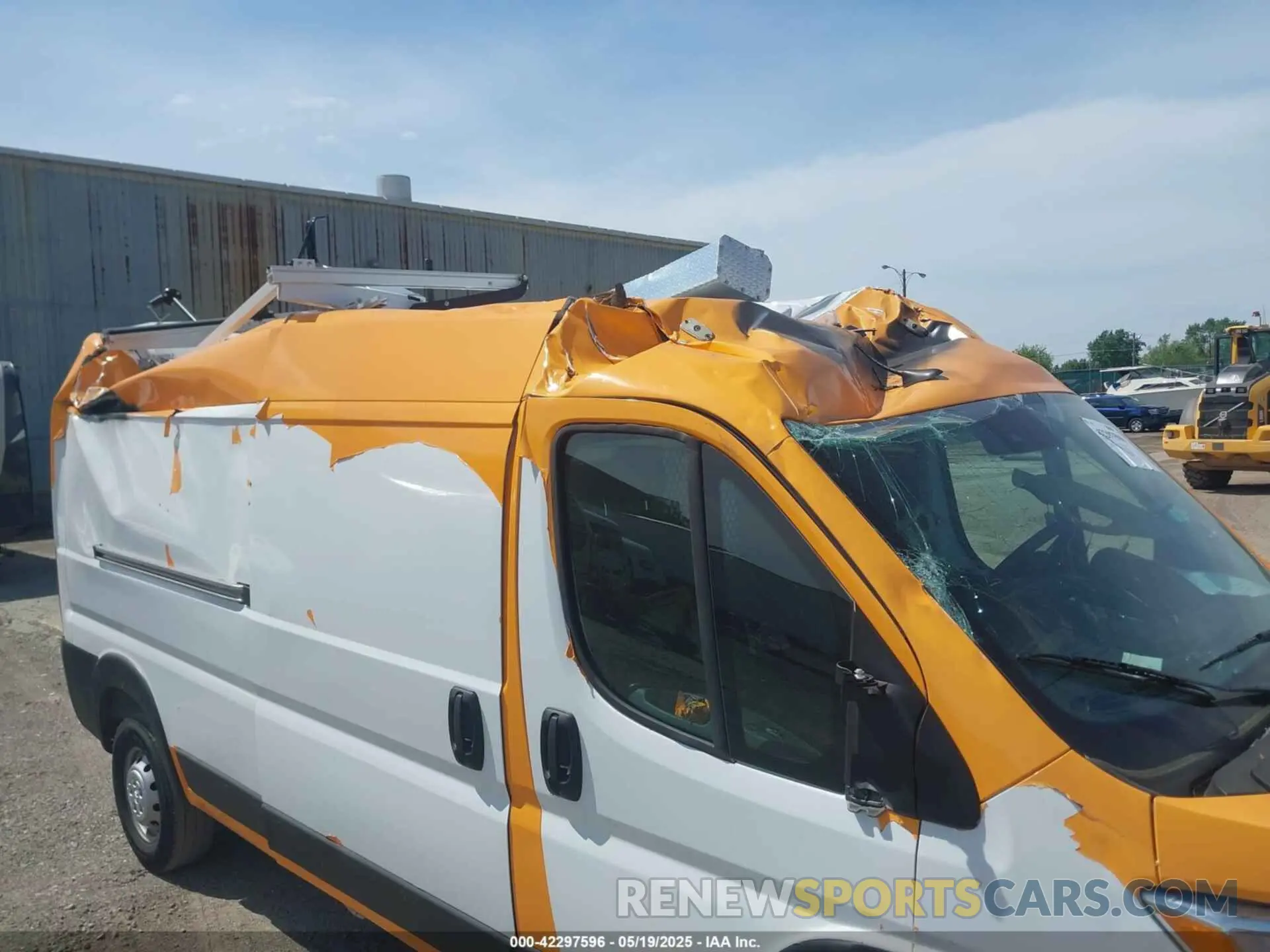 6 Photograph of a damaged car 3C6LRVDG8PE598712 RAM PROMASTER 2500 2023