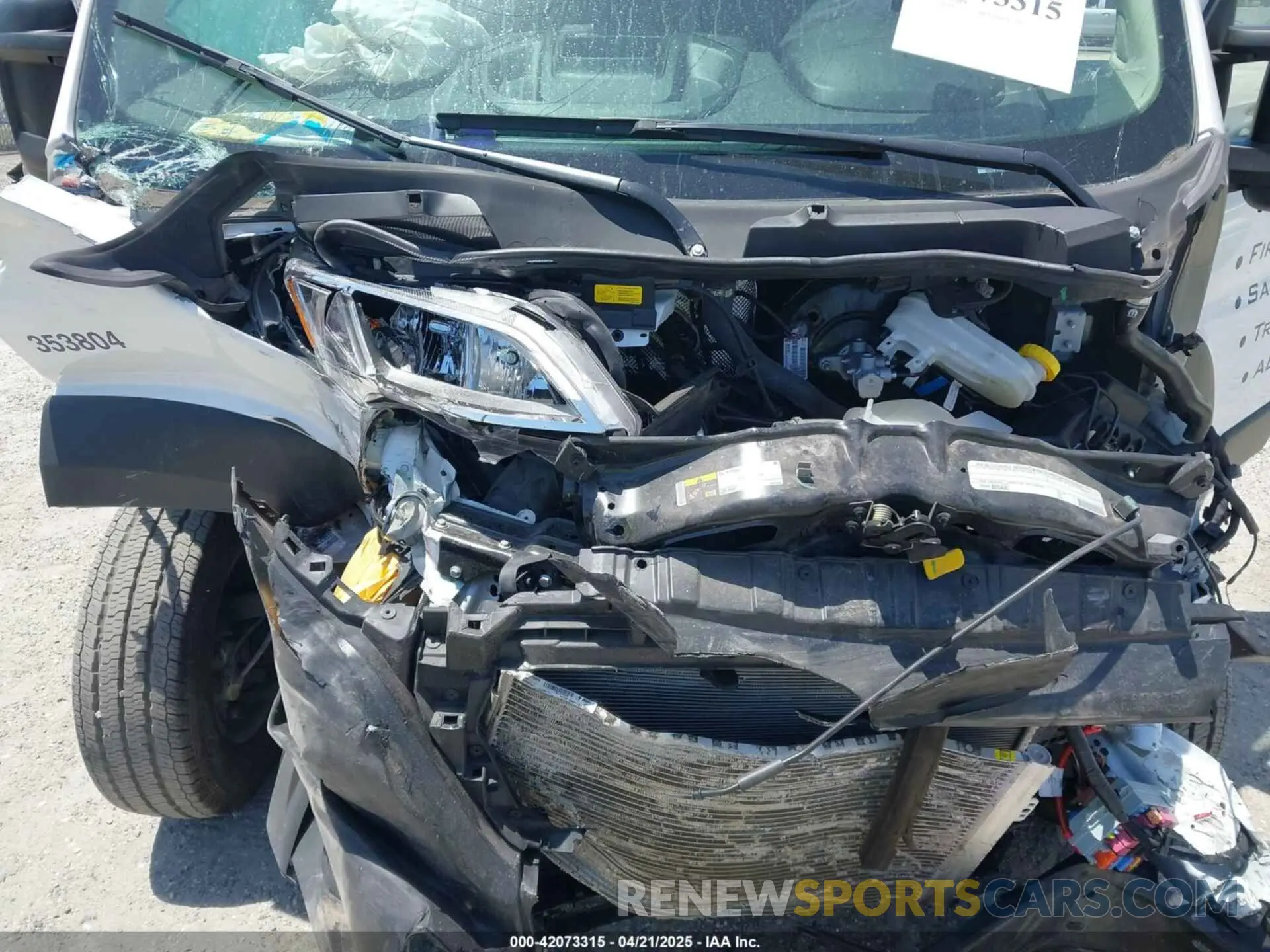 10 Photograph of a damaged car 3C6LRVDG9PE586097 RAM PROMASTER 2500 2023