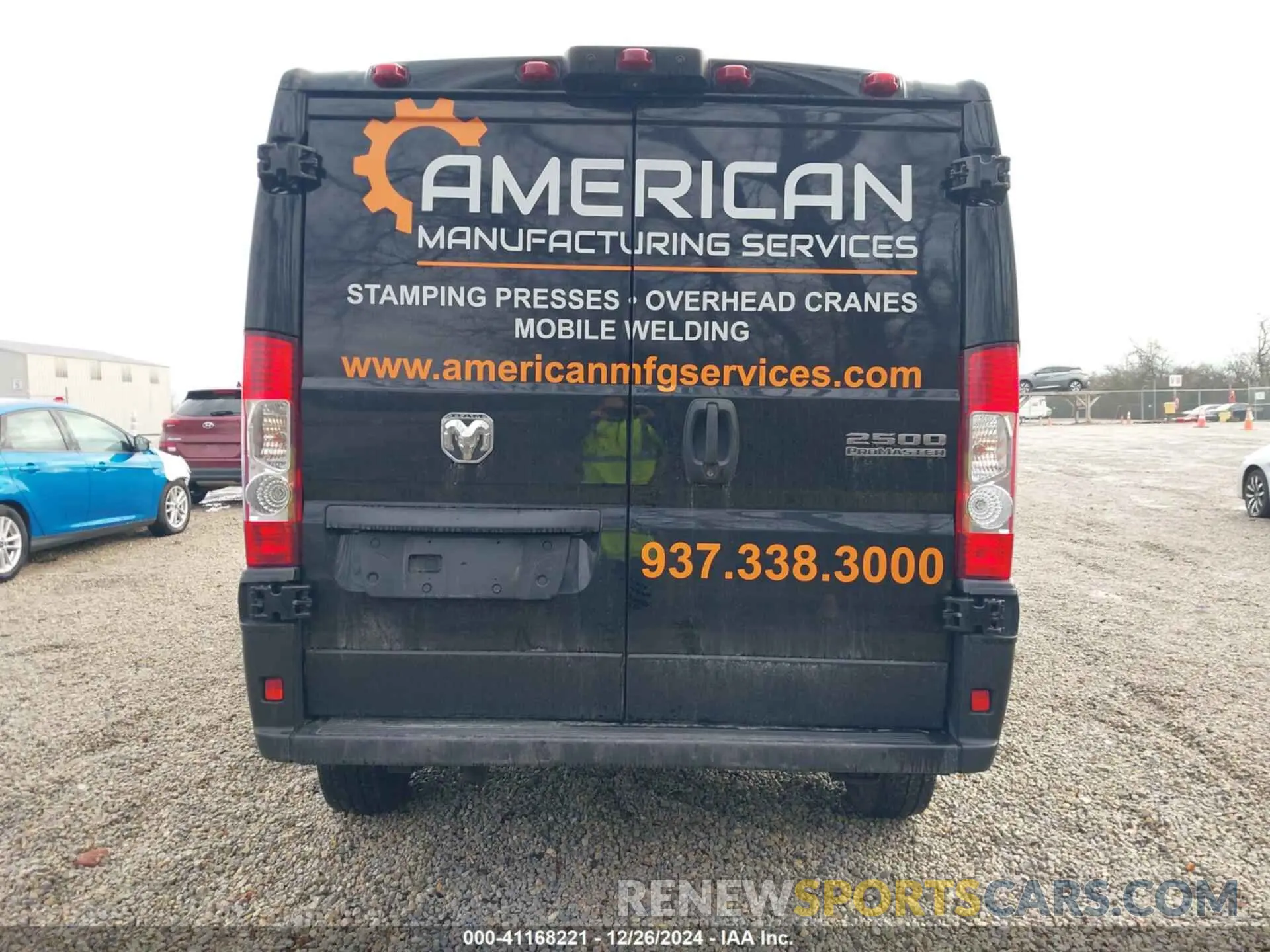 17 Photograph of a damaged car 3C6LRVVG1PE529021 RAM PROMASTER 2500 2023