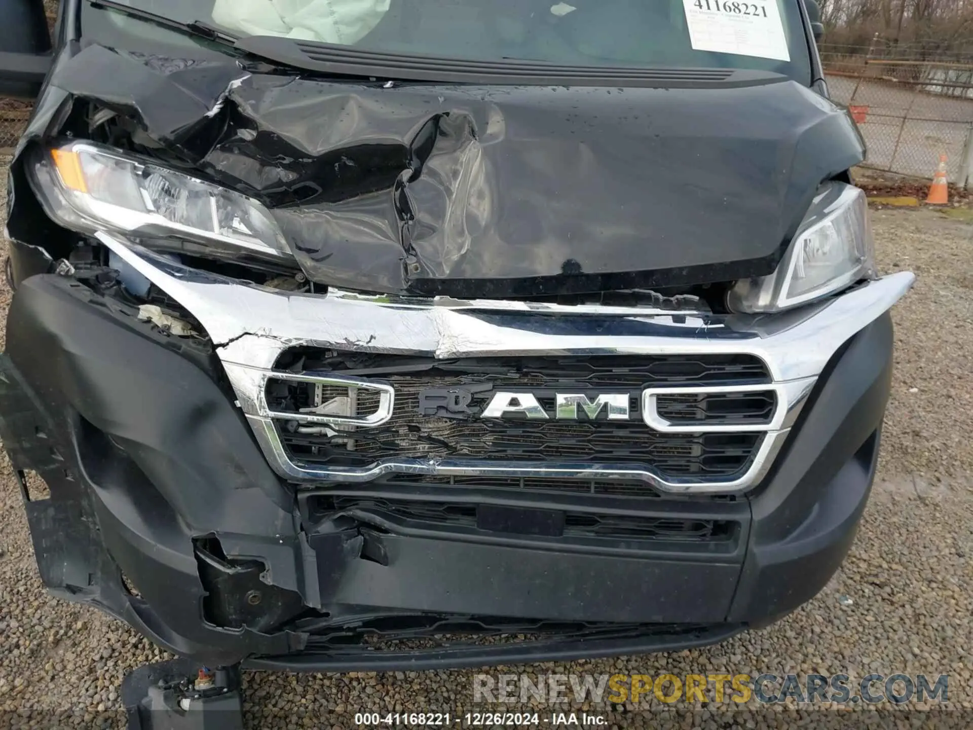6 Photograph of a damaged car 3C6LRVVG1PE529021 RAM PROMASTER 2500 2023