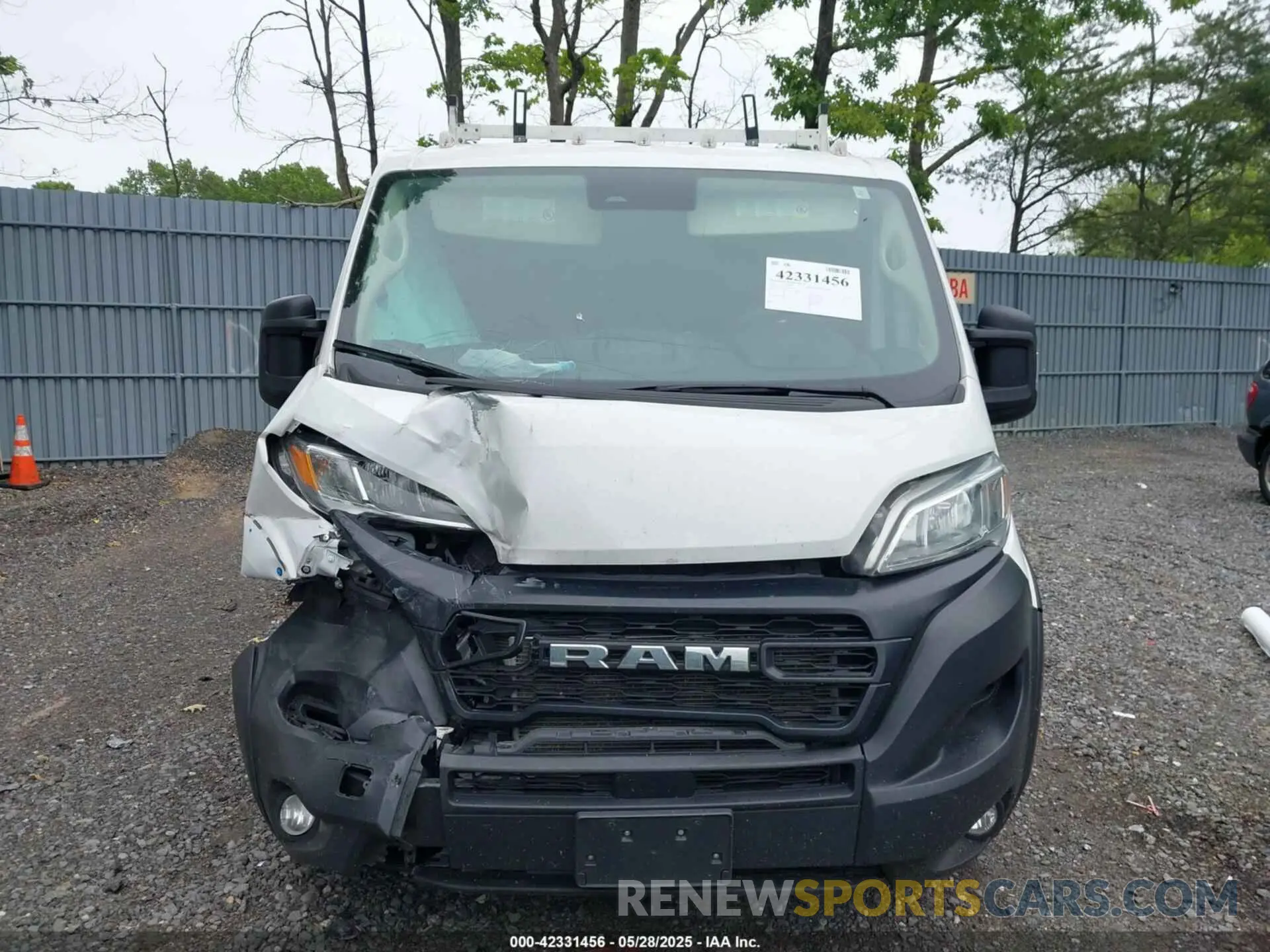12 Photograph of a damaged car 3C6LRVVG7PE559138 RAM PROMASTER 2500 2023