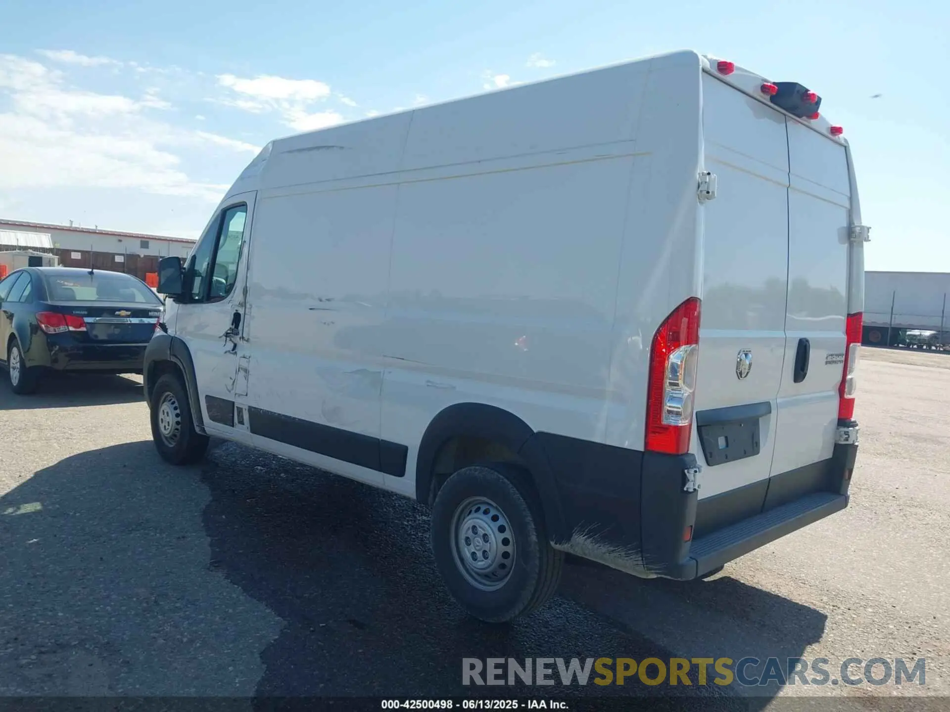 3 Photograph of a damaged car 3C6LRVCGXRE149262 RAM PROMASTER 2500 2024