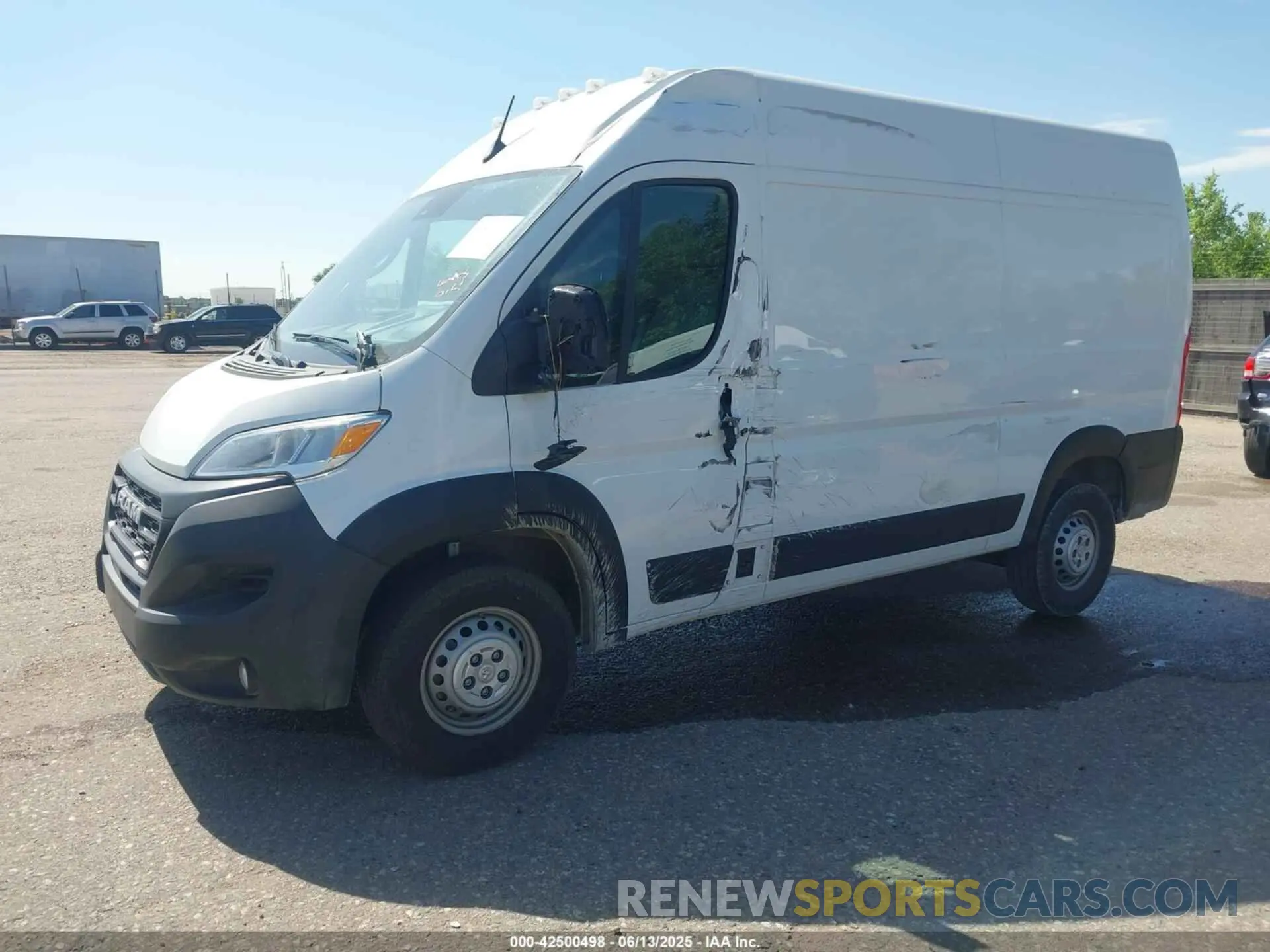 6 Photograph of a damaged car 3C6LRVCGXRE149262 RAM PROMASTER 2500 2024