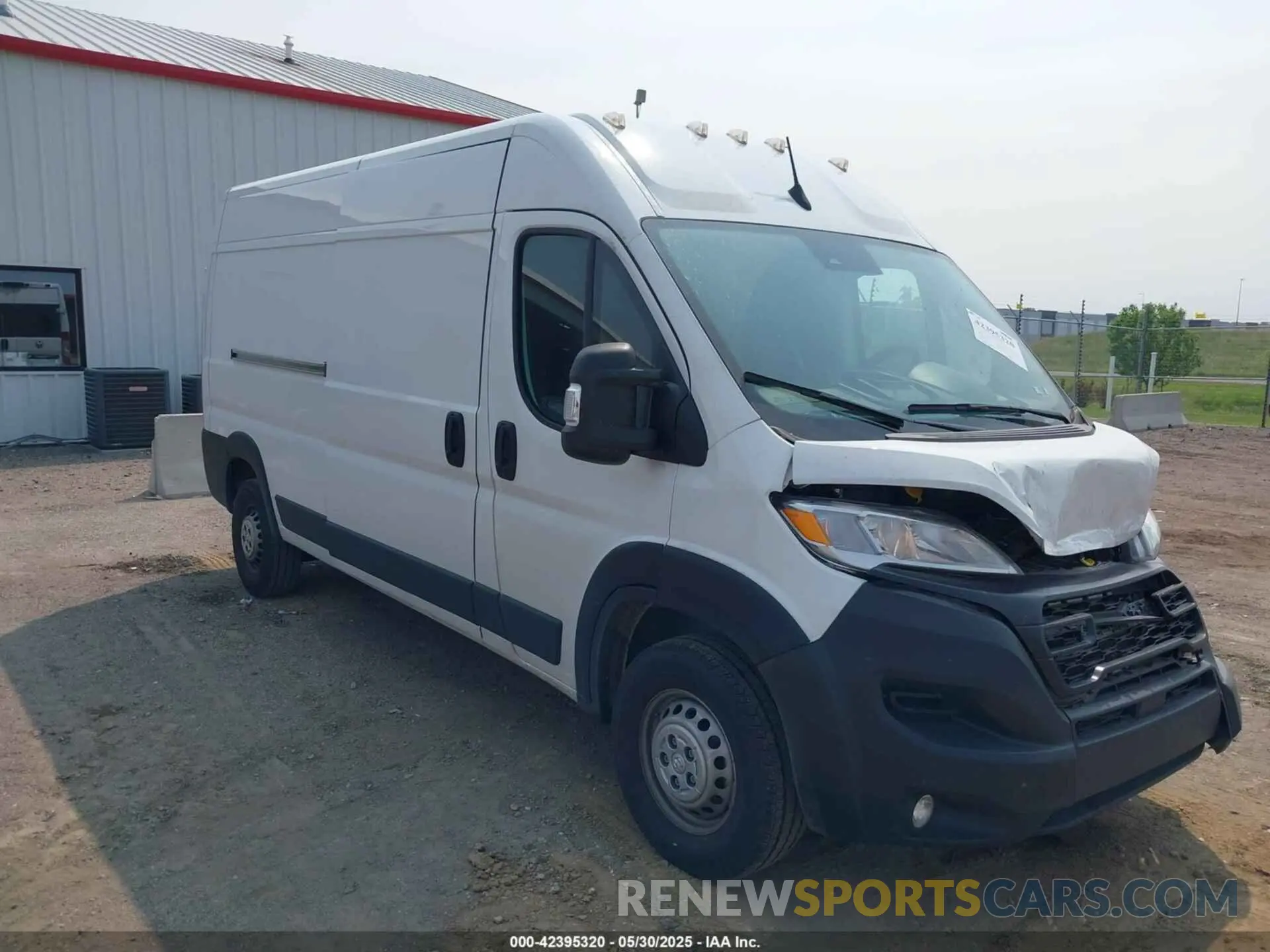 1 Photograph of a damaged car 3C6LRVDG0RE128970 RAM PROMASTER 2500 2024