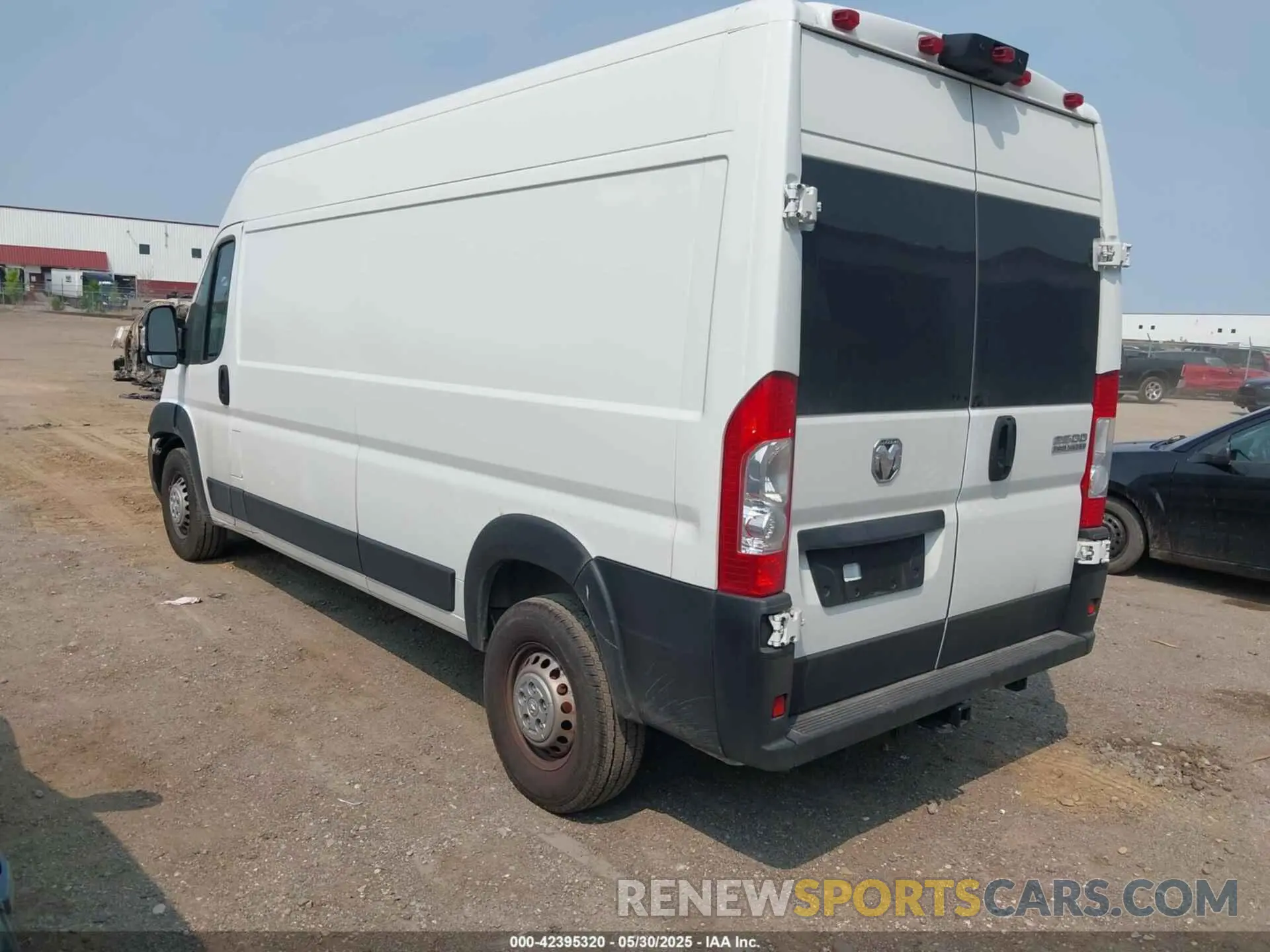 3 Photograph of a damaged car 3C6LRVDG0RE128970 RAM PROMASTER 2500 2024
