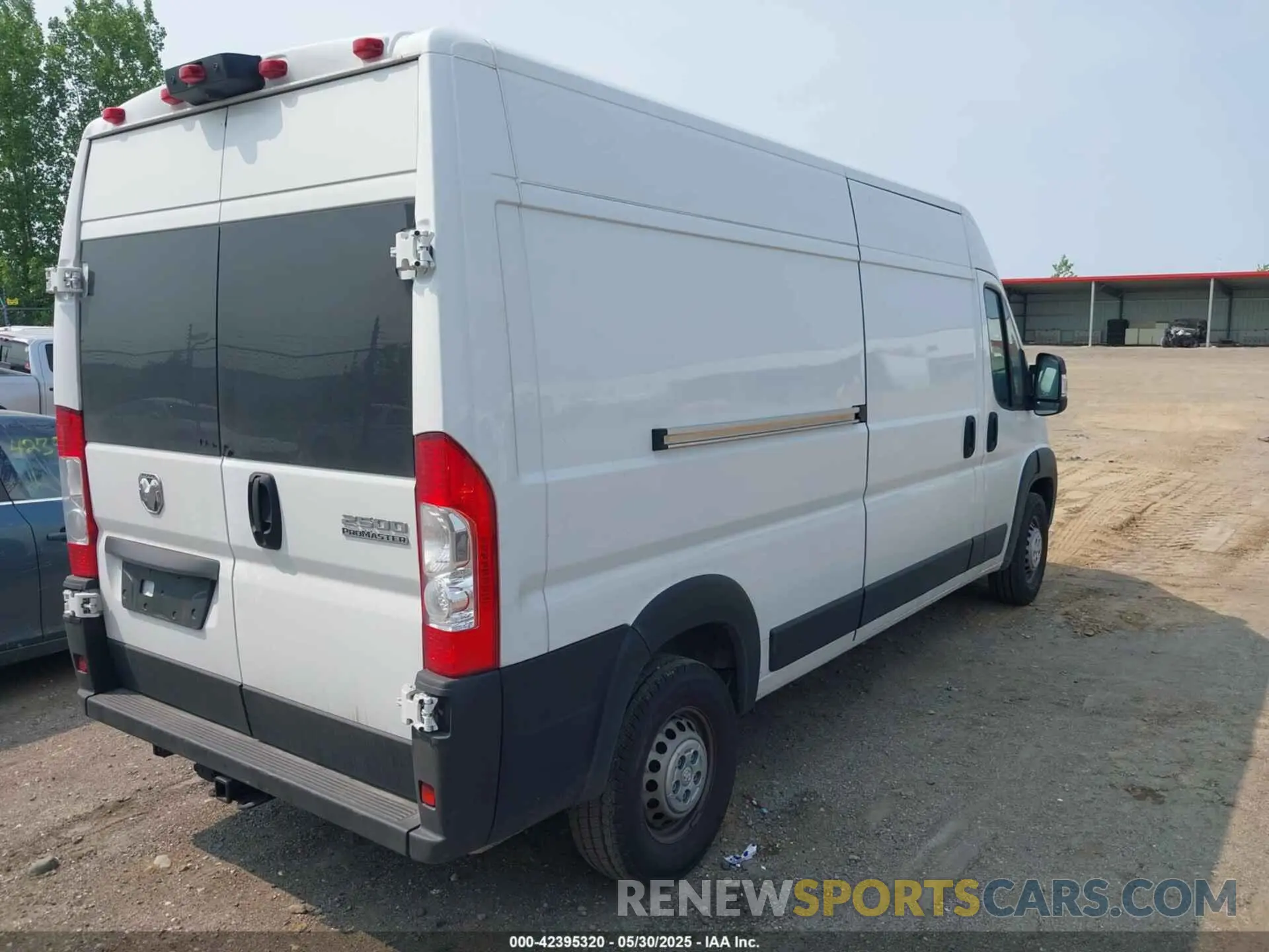 4 Photograph of a damaged car 3C6LRVDG0RE128970 RAM PROMASTER 2500 2024