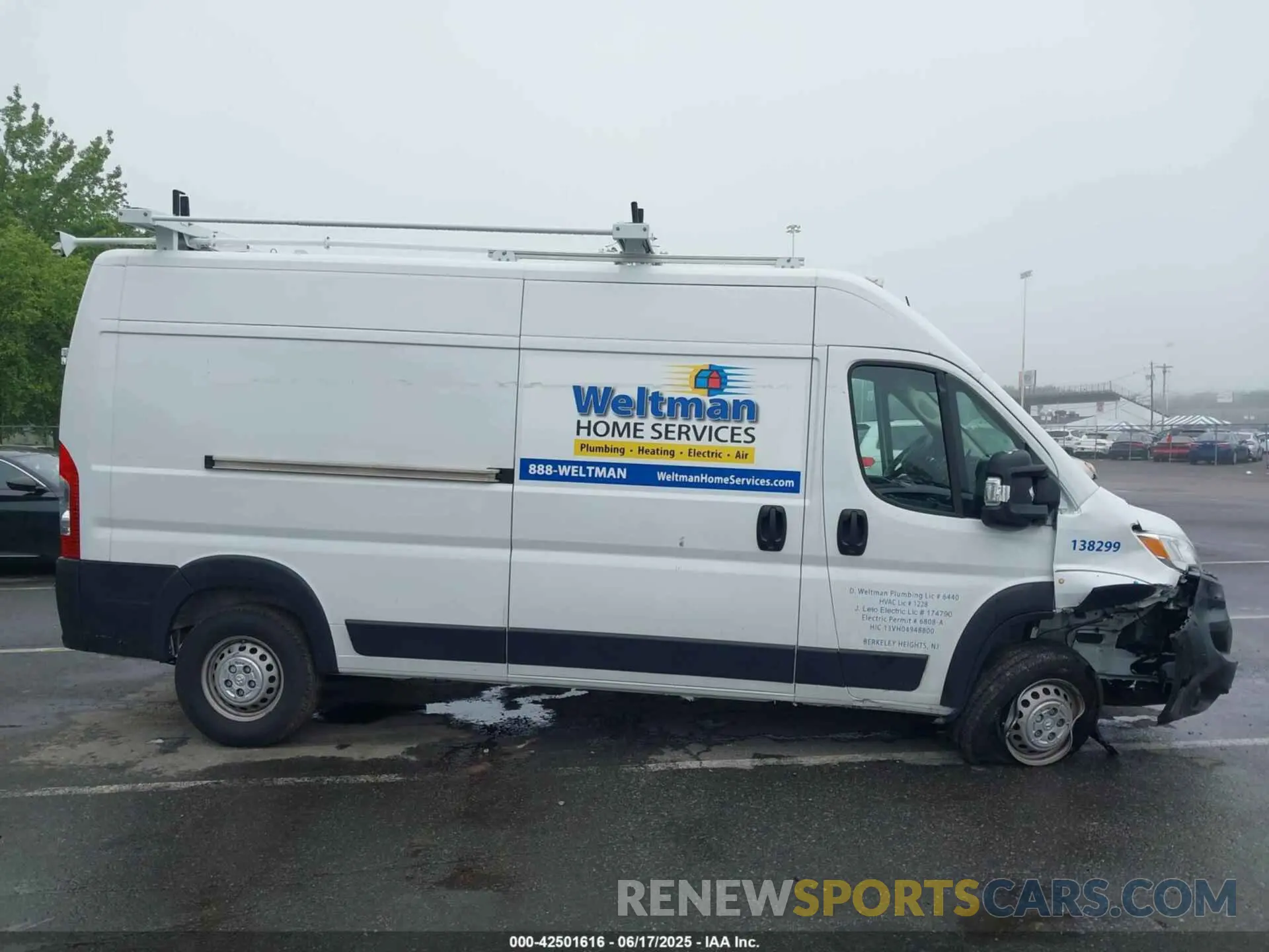 13 Photograph of a damaged car 3C6LRVDG2RE138299 RAM PROMASTER 2500 2024