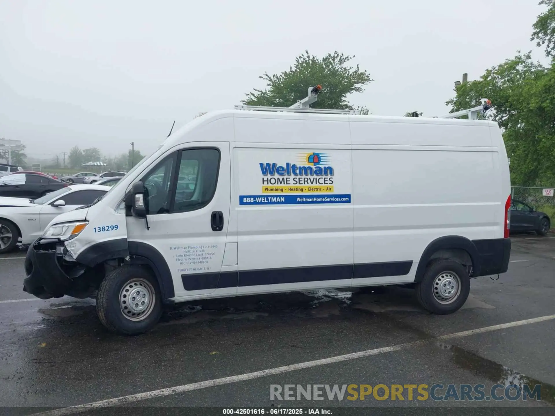 14 Photograph of a damaged car 3C6LRVDG2RE138299 RAM PROMASTER 2500 2024