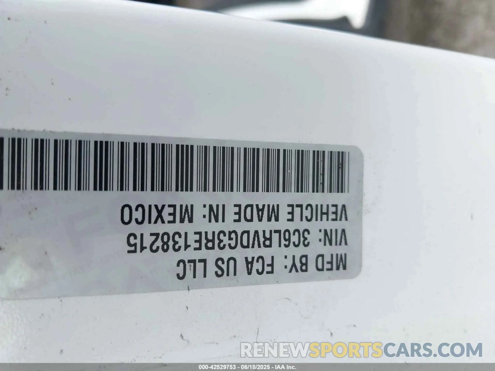 9 Photograph of a damaged car 3C6LRVDG3RE138215 RAM PROMASTER 2500 2024