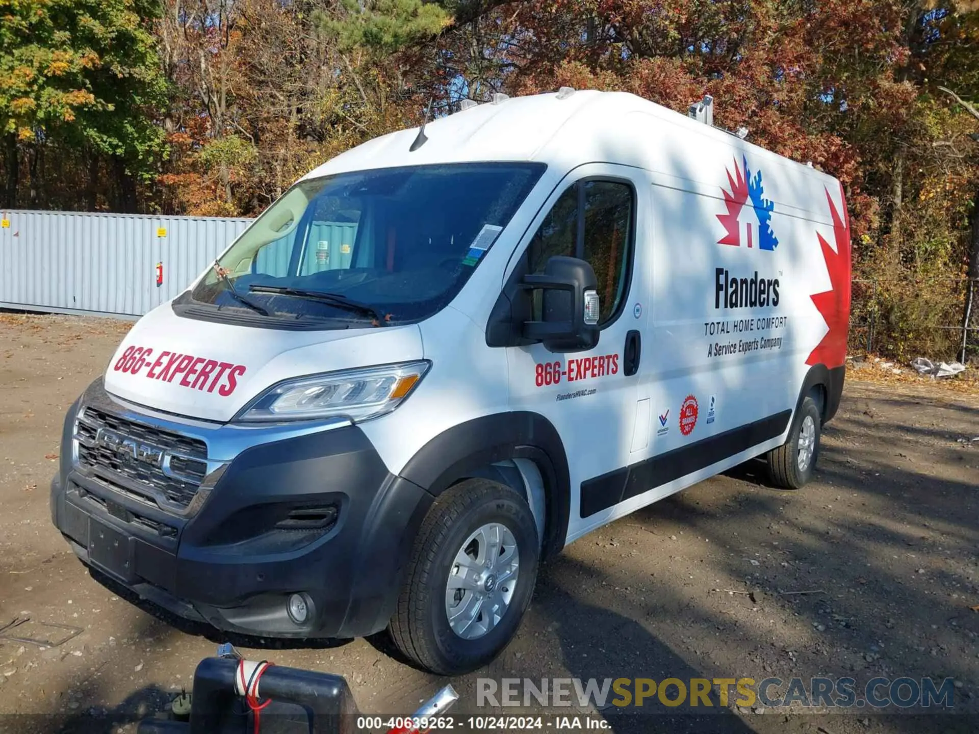 2 Photograph of a damaged car 3C6LRVDG6RE125555 RAM PROMASTER 2500 2024