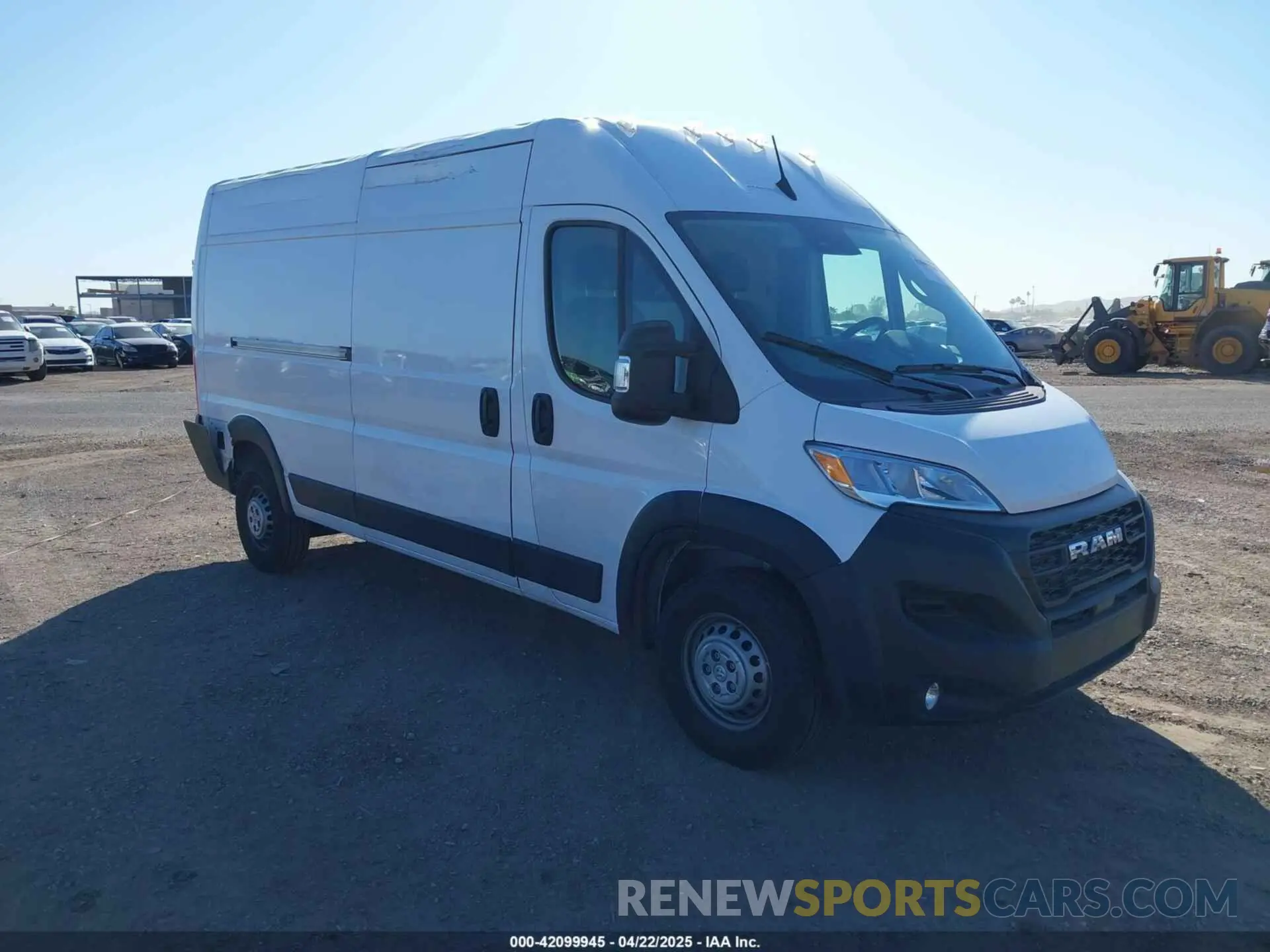 1 Photograph of a damaged car 3C6LRVDG6RE128925 RAM PROMASTER 2500 2024