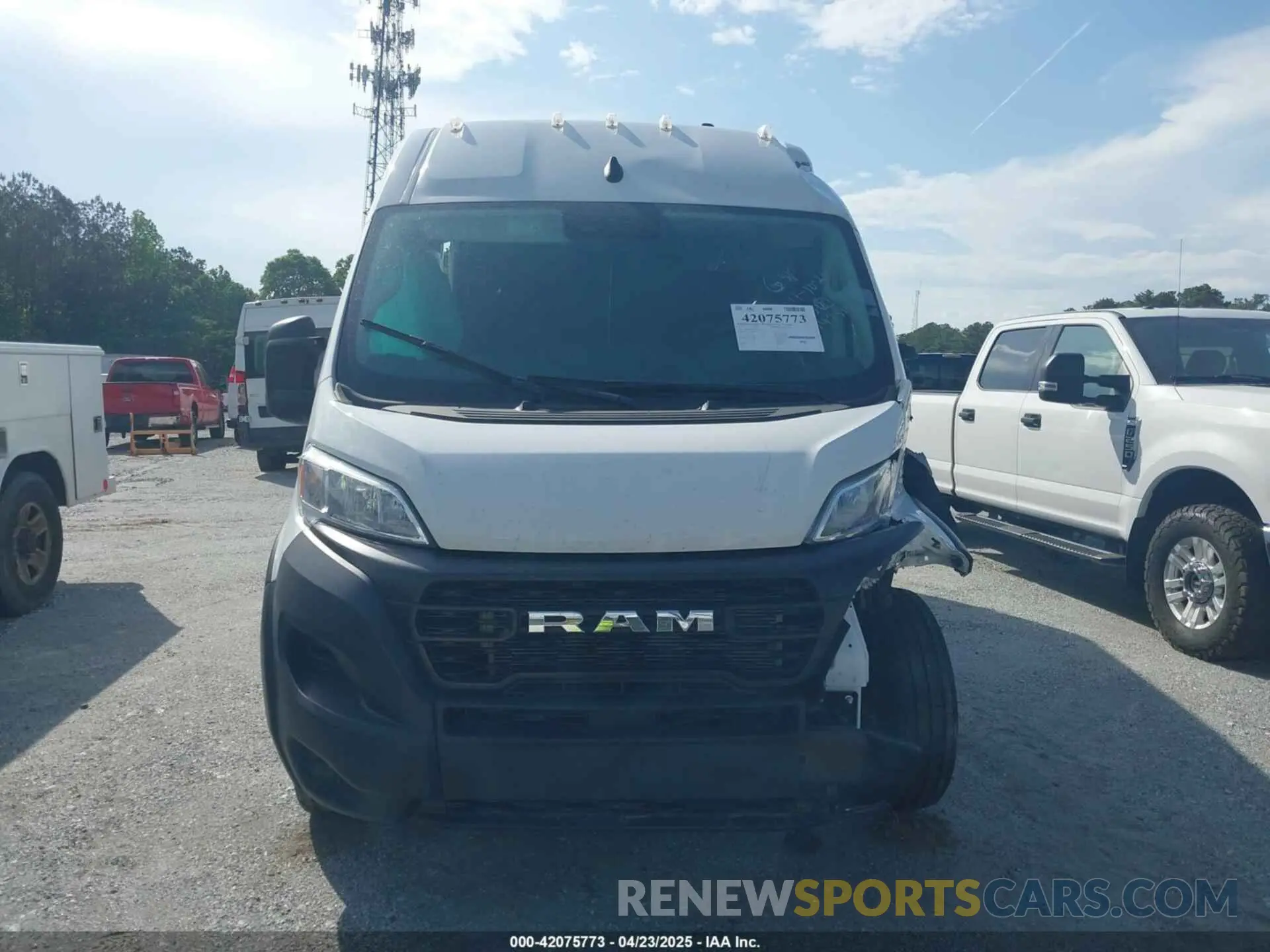 11 Photograph of a damaged car 3C6LRVDG7RE107128 RAM PROMASTER 2500 2024