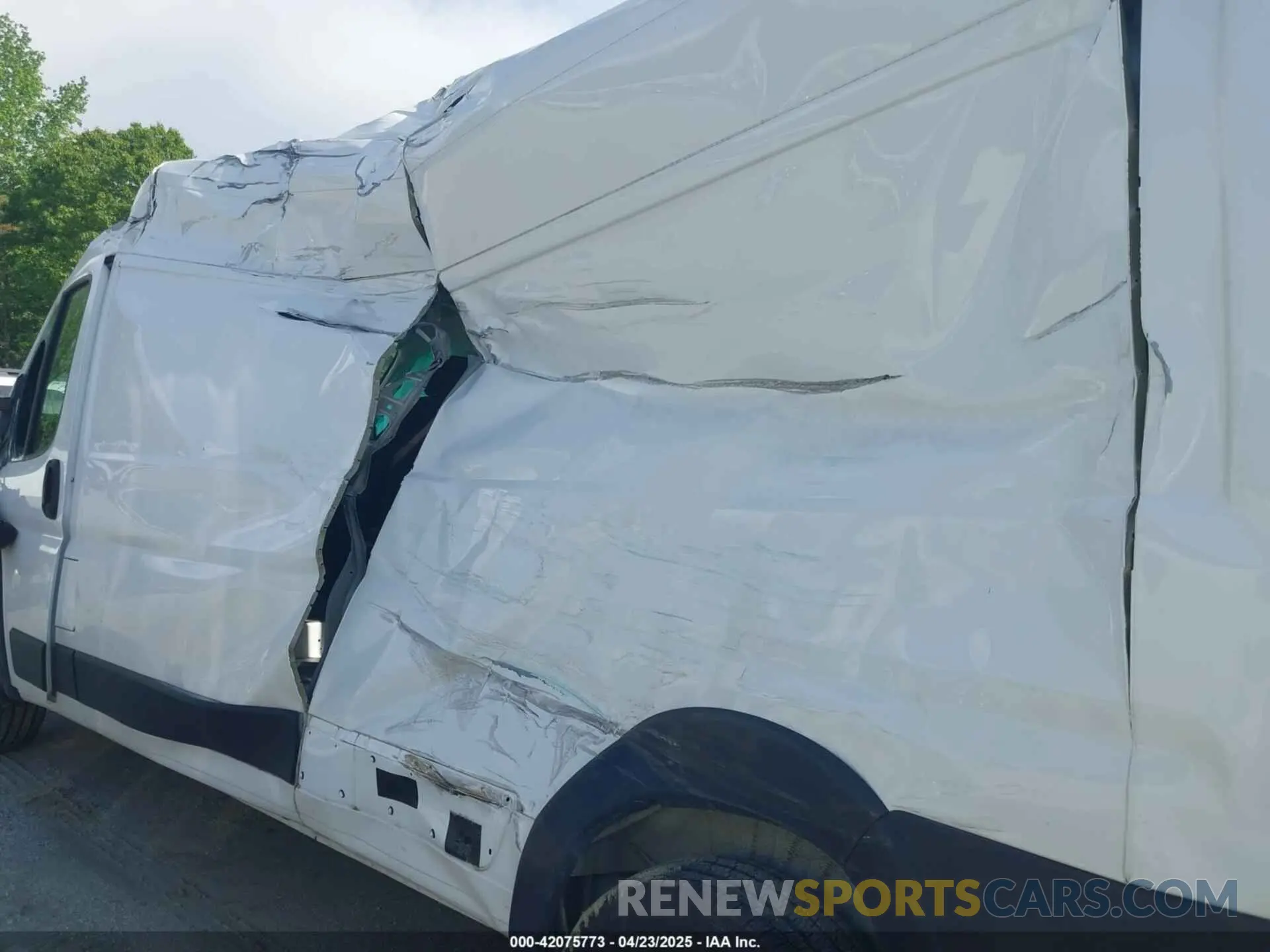 6 Photograph of a damaged car 3C6LRVDG7RE107128 RAM PROMASTER 2500 2024