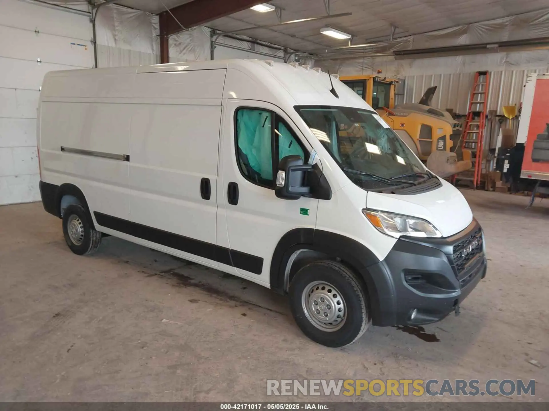 1 Photograph of a damaged car 3C6LRVDG9RE143418 RAM PROMASTER 2500 2024