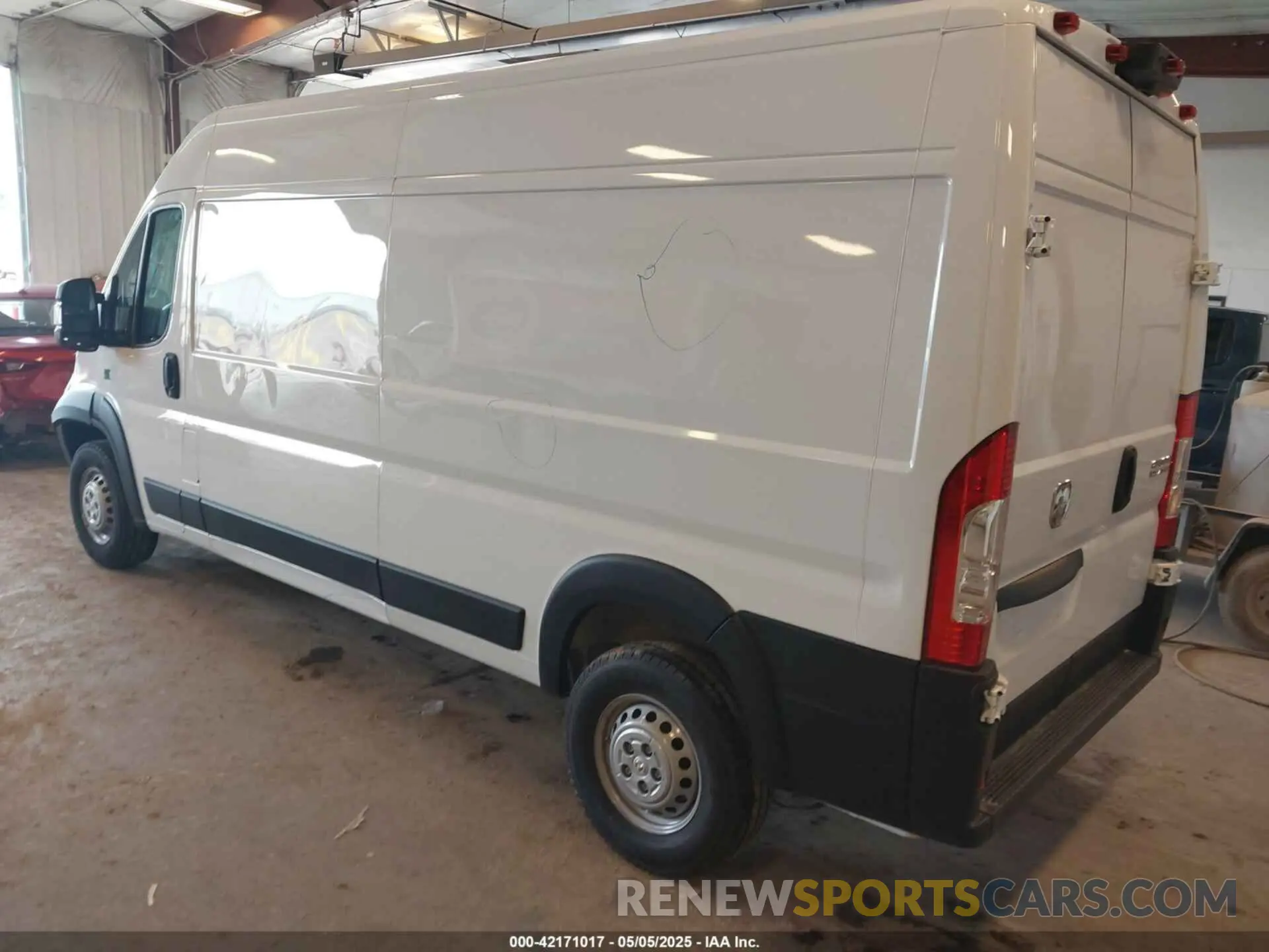 3 Photograph of a damaged car 3C6LRVDG9RE143418 RAM PROMASTER 2500 2024