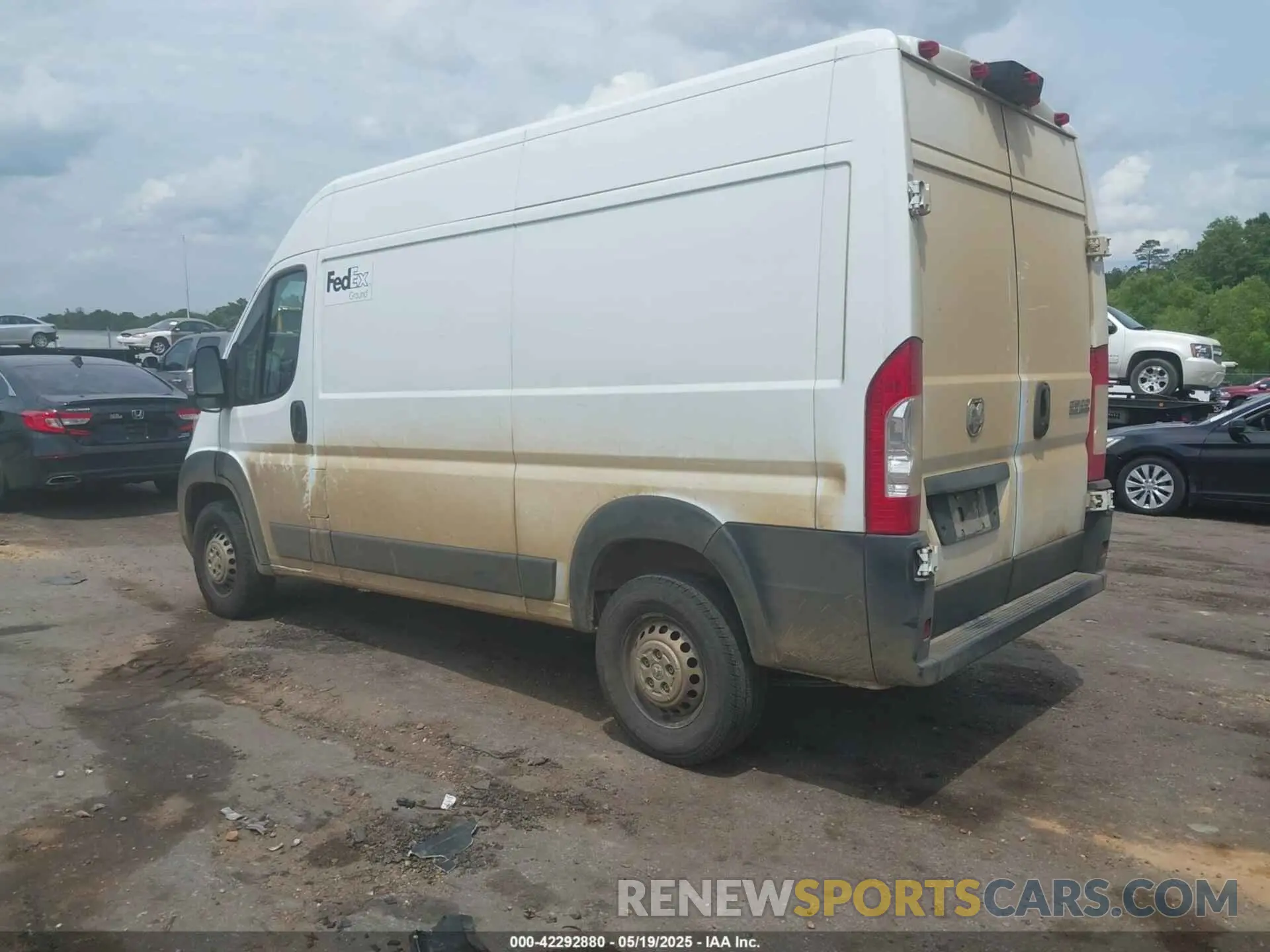 3 Photograph of a damaged car 3C6LRVCG3SE511745 RAM PROMASTER 2500 2025