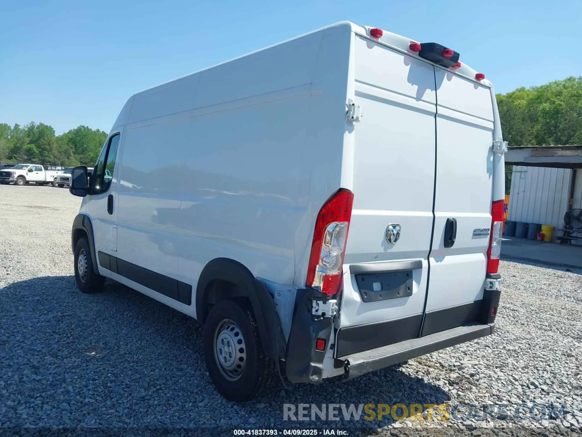 3 Photograph of a damaged car 3C6LRVCG8SE511501 RAM PROMASTER 2500 2025