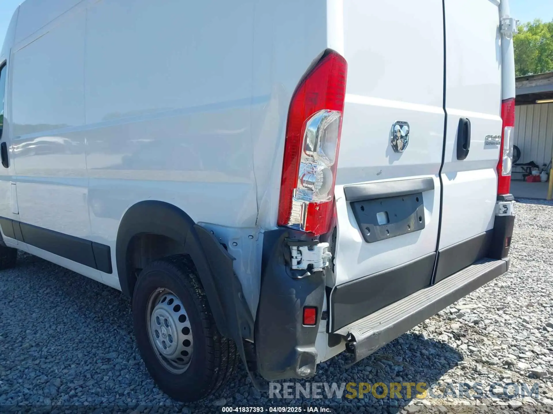 6 Photograph of a damaged car 3C6LRVCG8SE511501 RAM PROMASTER 2500 2025