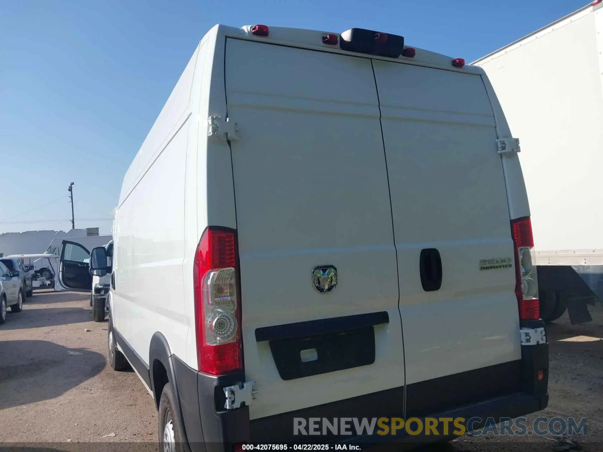 16 Photograph of a damaged car 3C6LRVDG1SE512763 RAM PROMASTER 2500 2025