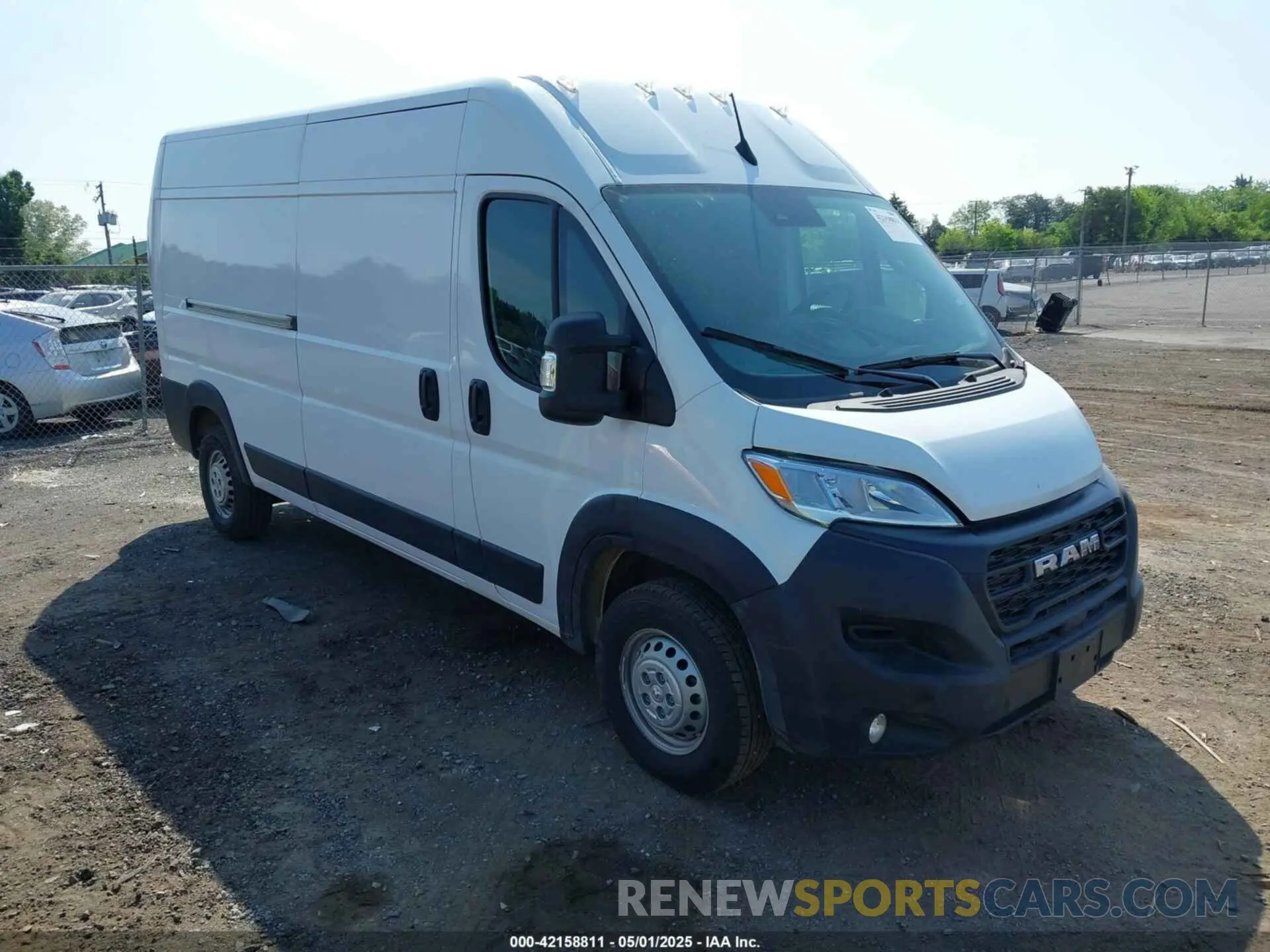 1 Photograph of a damaged car 3C6LRVDG6SE504125 RAM PROMASTER 2500 2025