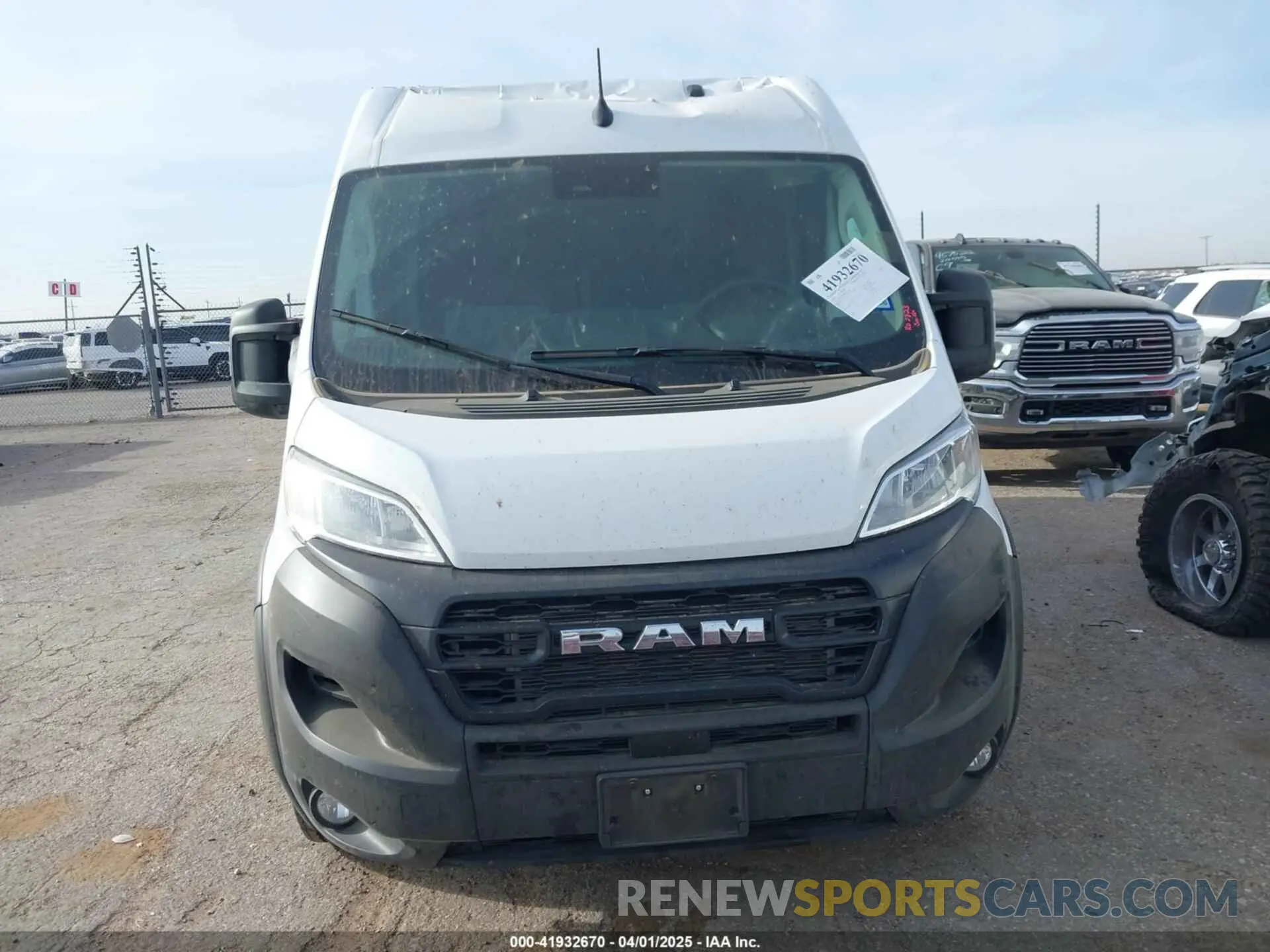 12 Photograph of a damaged car 3C6LRVDG7SE512766 RAM PROMASTER 2500 2025