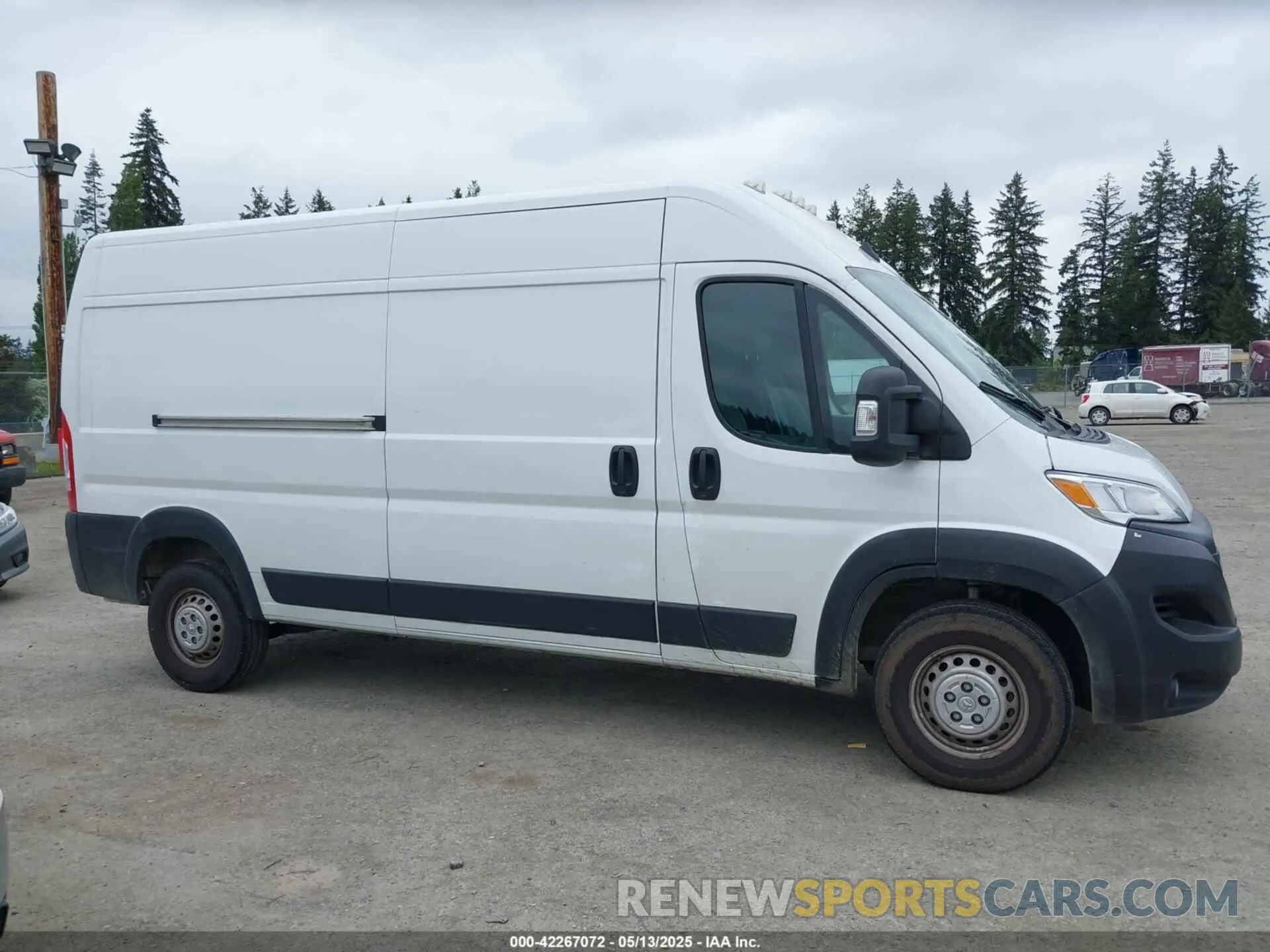 13 Photograph of a damaged car 3C6LRVDG8SE507527 RAM PROMASTER 2500 2025