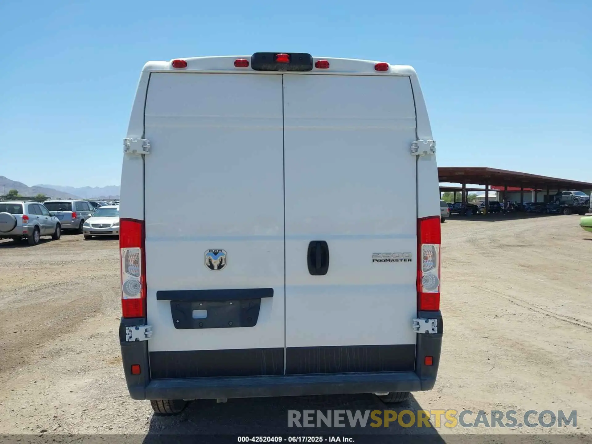 16 Photograph of a damaged car 3C6LRVDG8SE507771 RAM PROMASTER 2500 2025