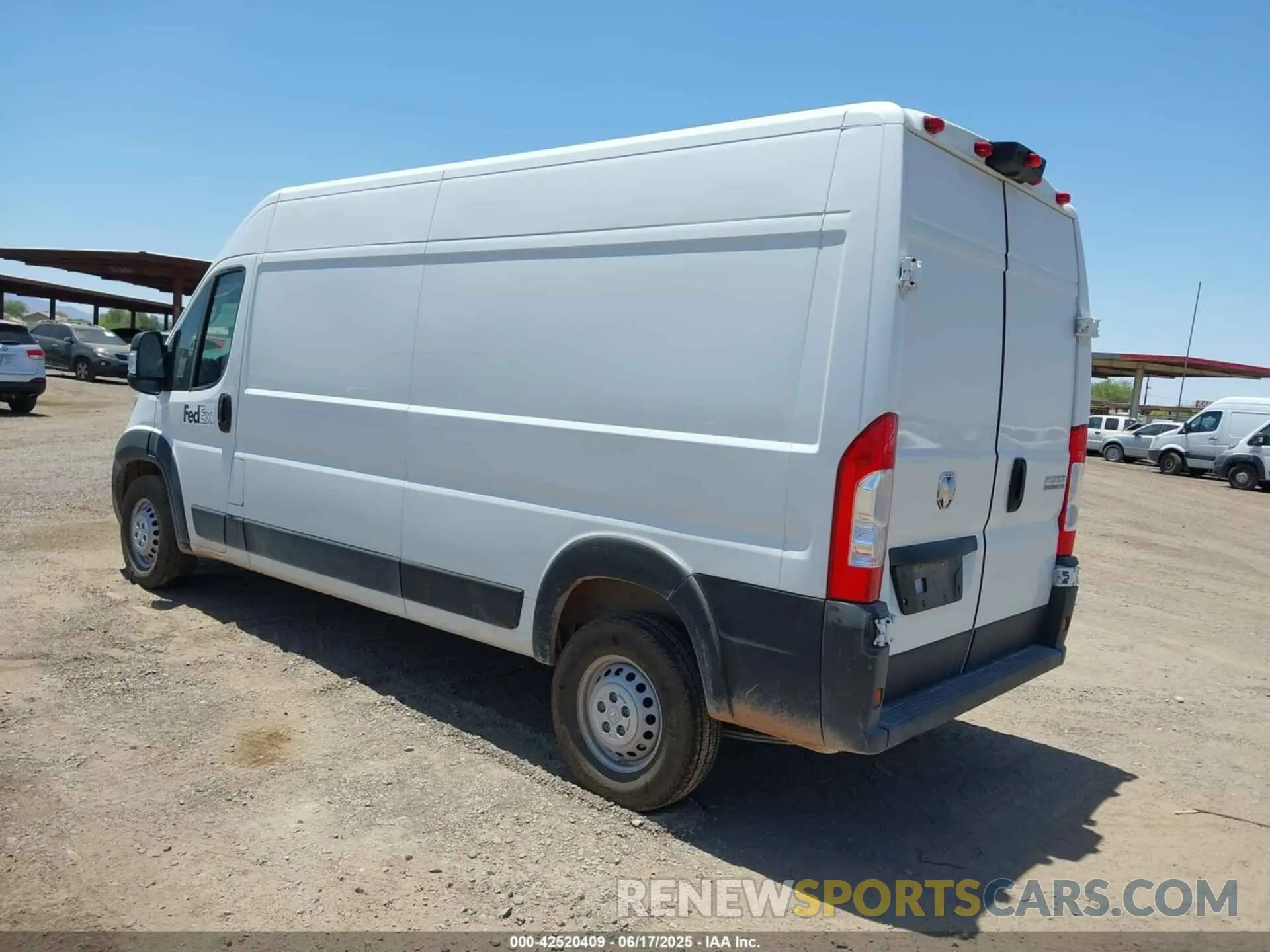 3 Photograph of a damaged car 3C6LRVDG8SE507771 RAM PROMASTER 2500 2025