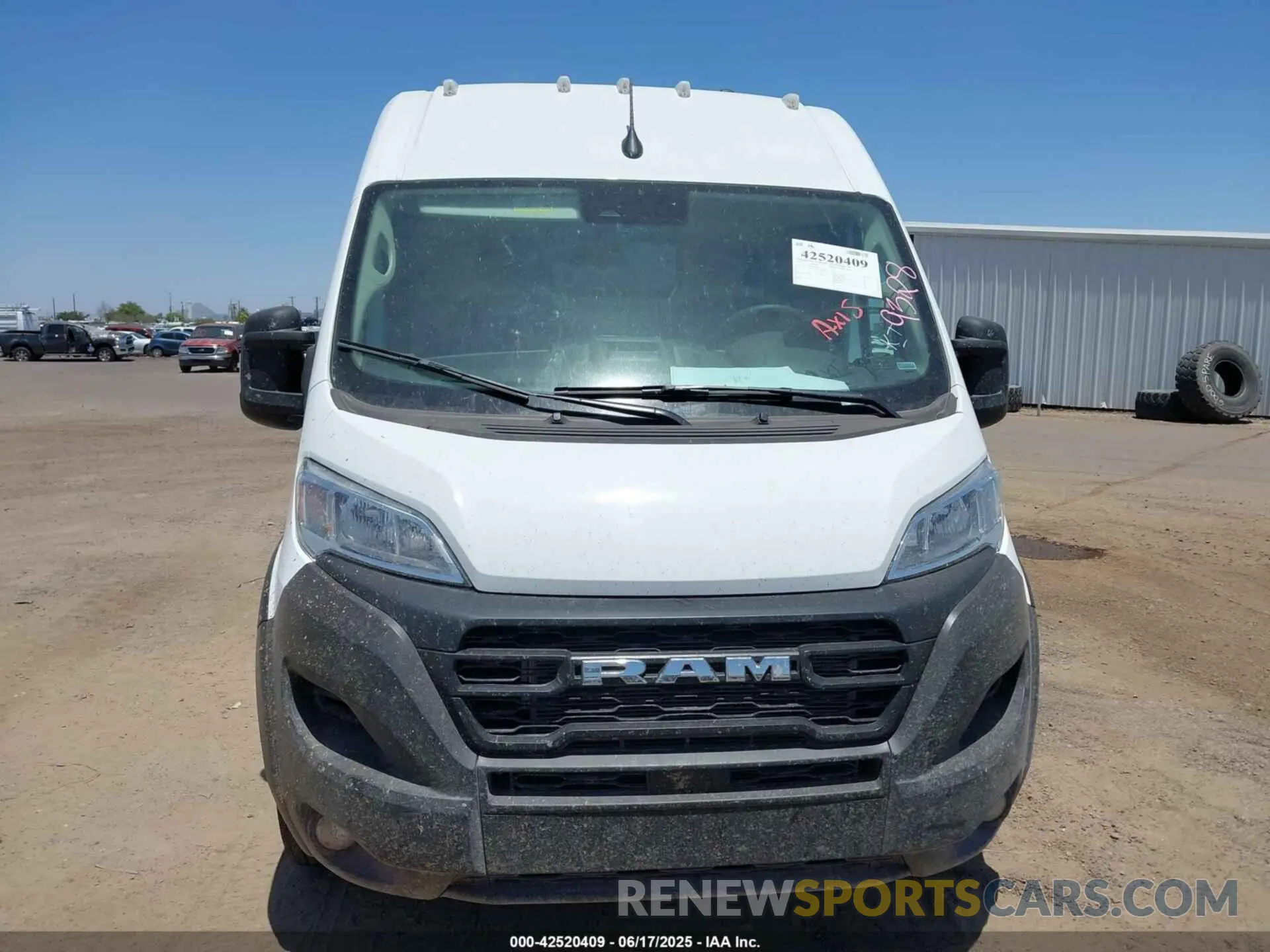 6 Photograph of a damaged car 3C6LRVDG8SE507771 RAM PROMASTER 2500 2025