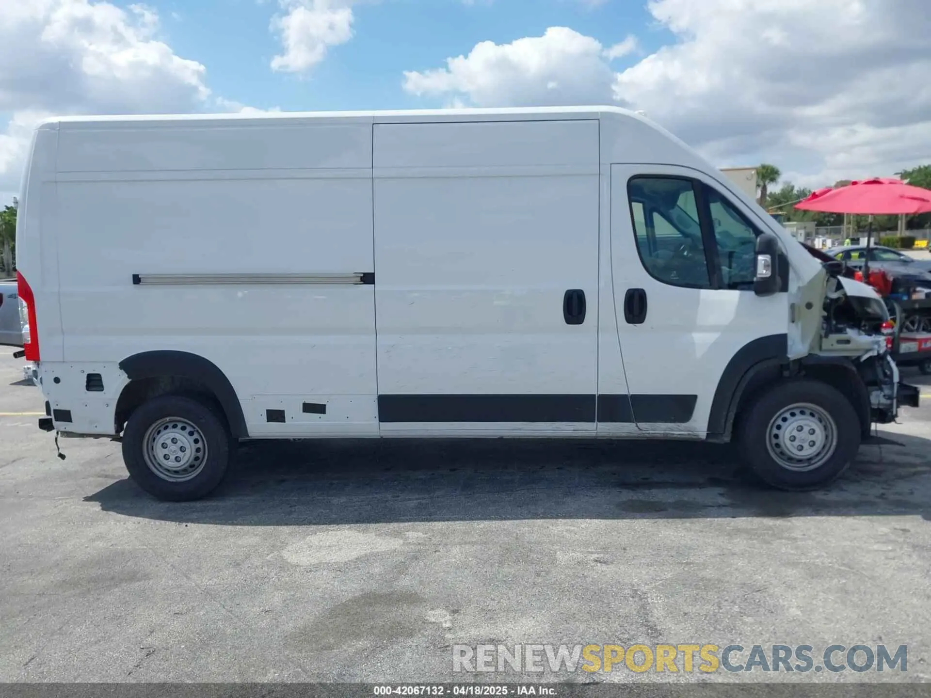 14 Photograph of a damaged car 3C6LRVDG8SE518592 RAM PROMASTER 2500 2025