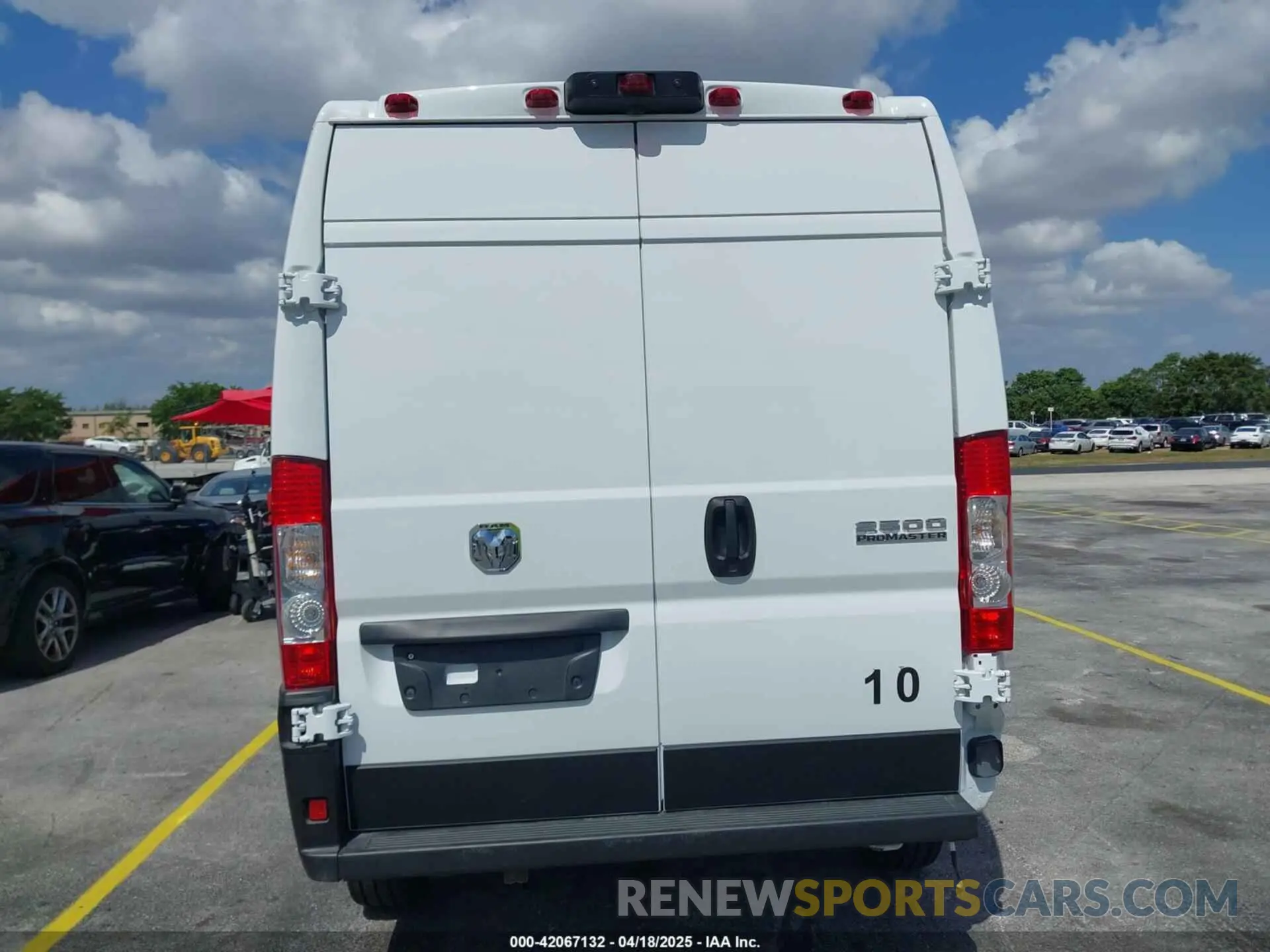 17 Photograph of a damaged car 3C6LRVDG8SE518592 RAM PROMASTER 2500 2025