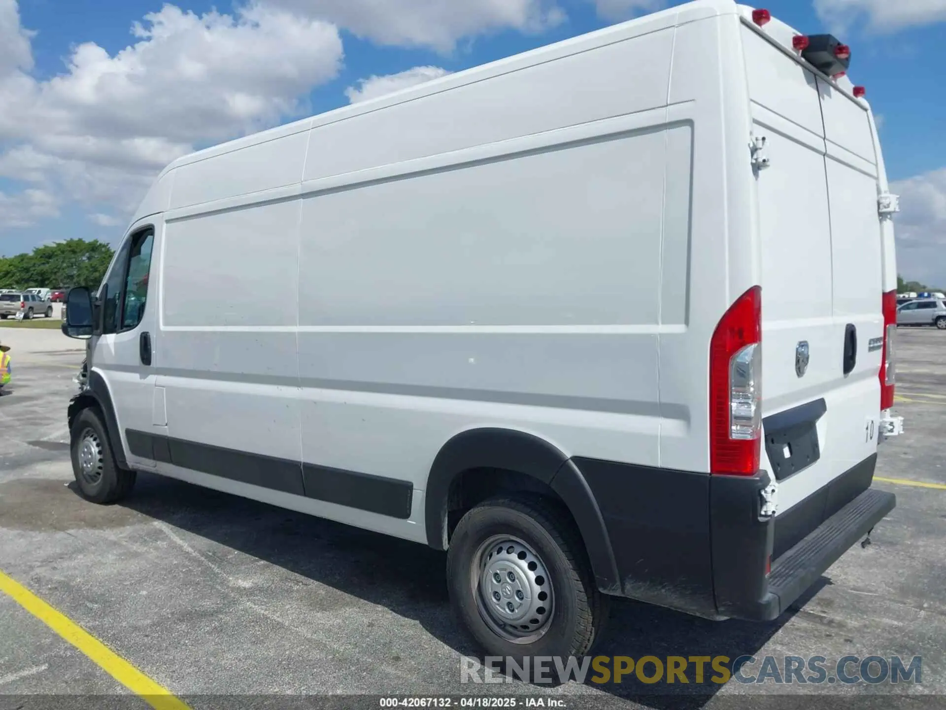 3 Photograph of a damaged car 3C6LRVDG8SE518592 RAM PROMASTER 2500 2025