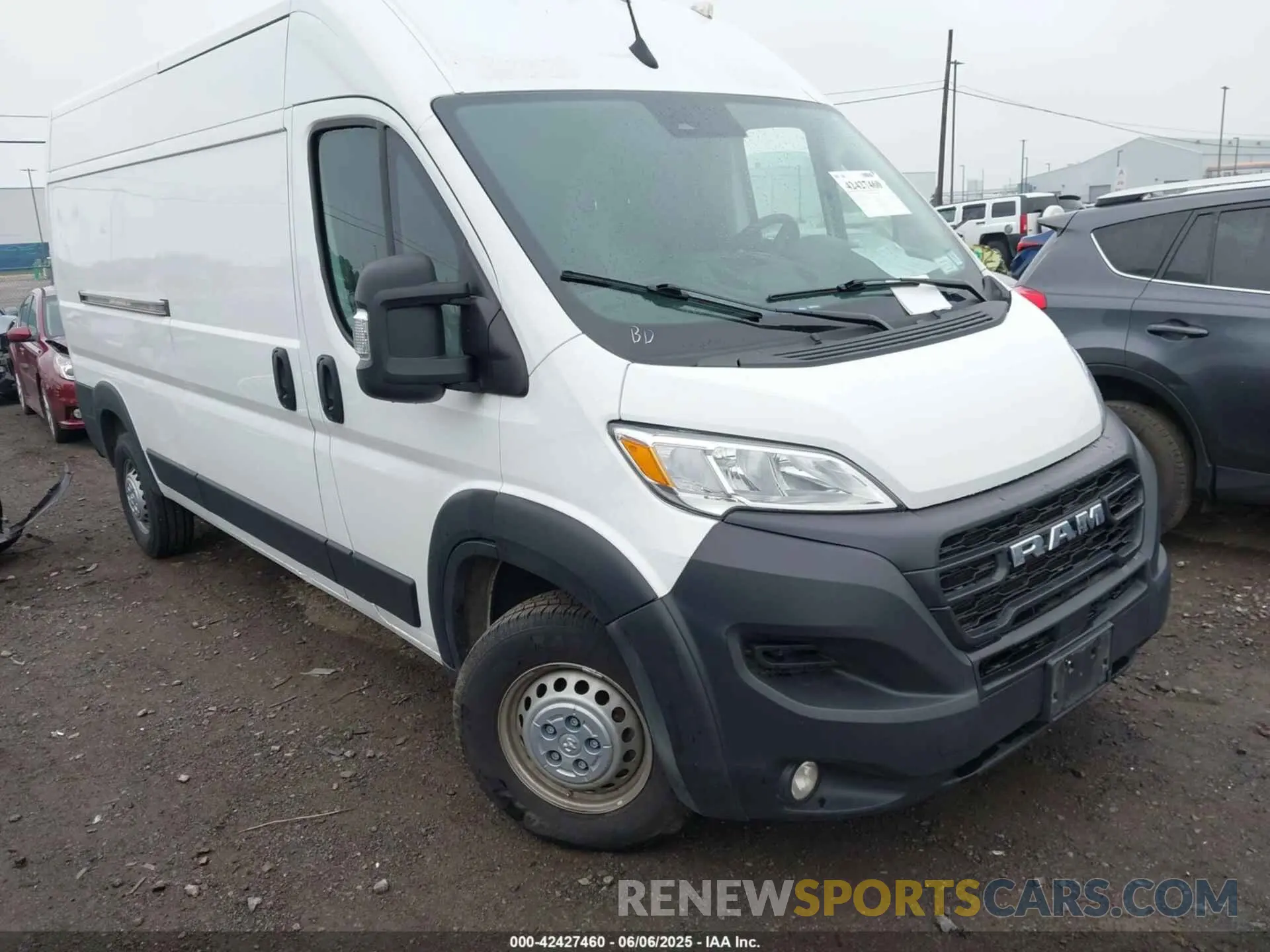 1 Photograph of a damaged car 3C6LRVDG9SE513966 RAM PROMASTER 2500 2025