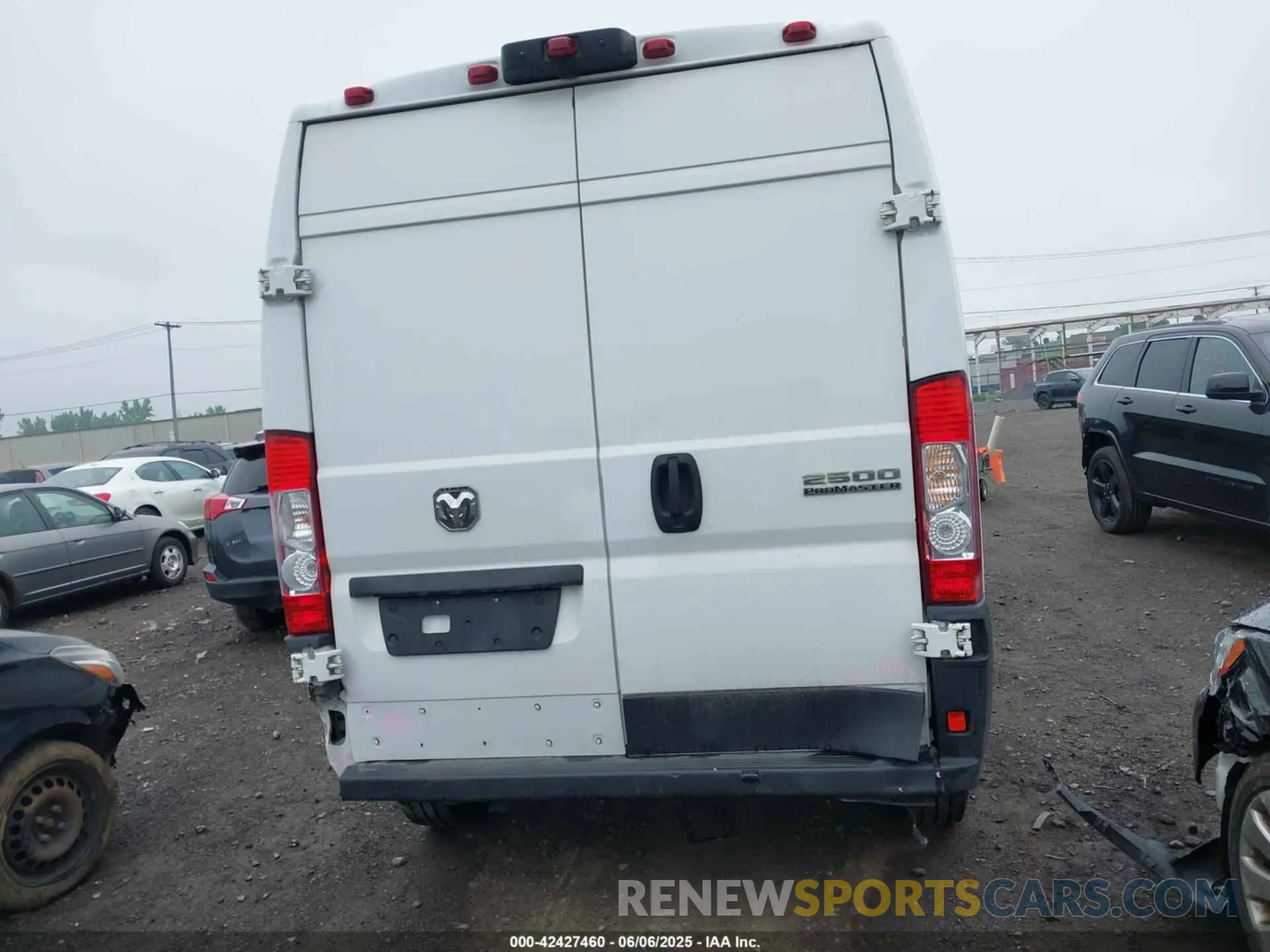 16 Photograph of a damaged car 3C6LRVDG9SE513966 RAM PROMASTER 2500 2025
