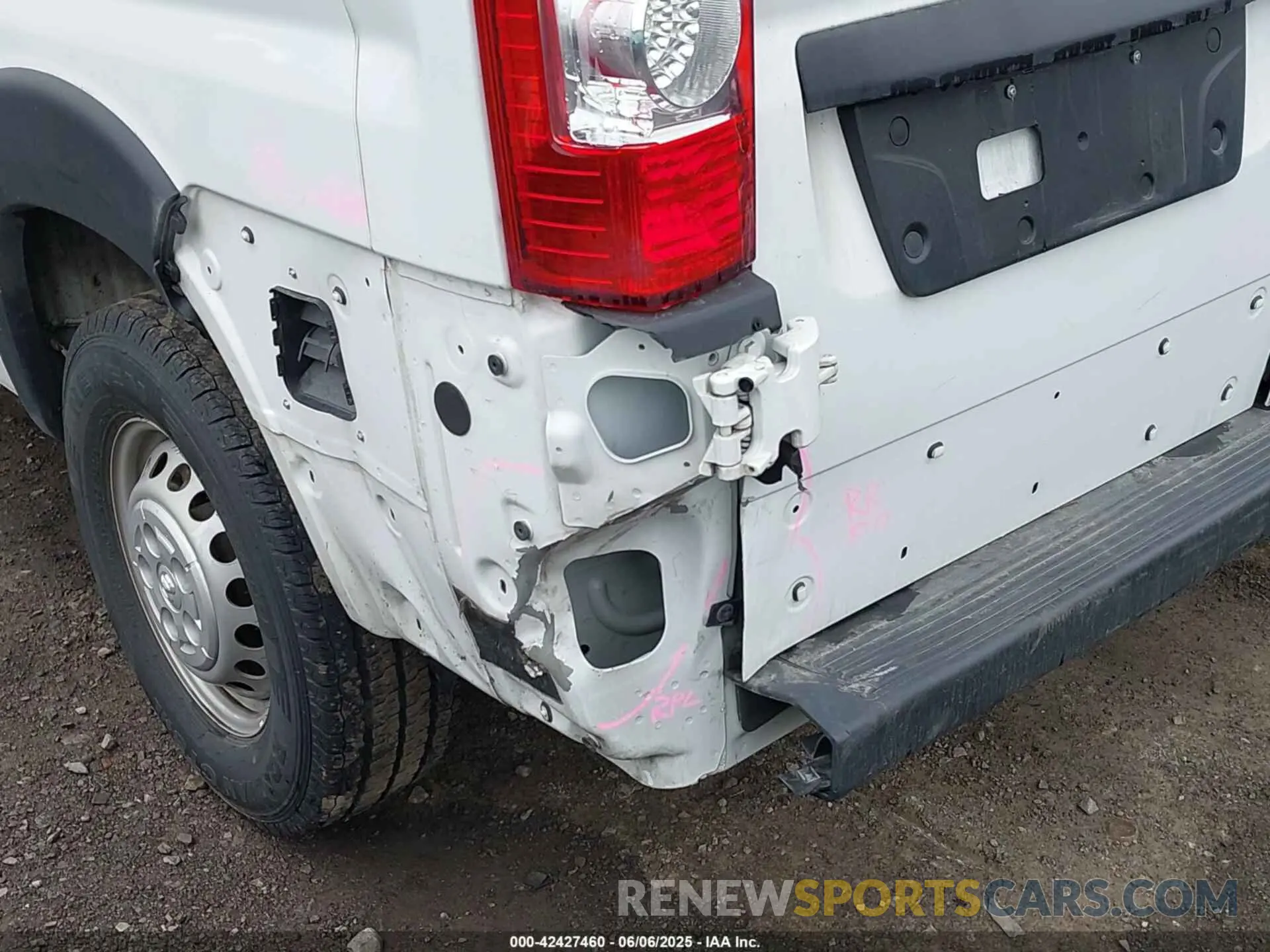 6 Photograph of a damaged car 3C6LRVDG9SE513966 RAM PROMASTER 2500 2025