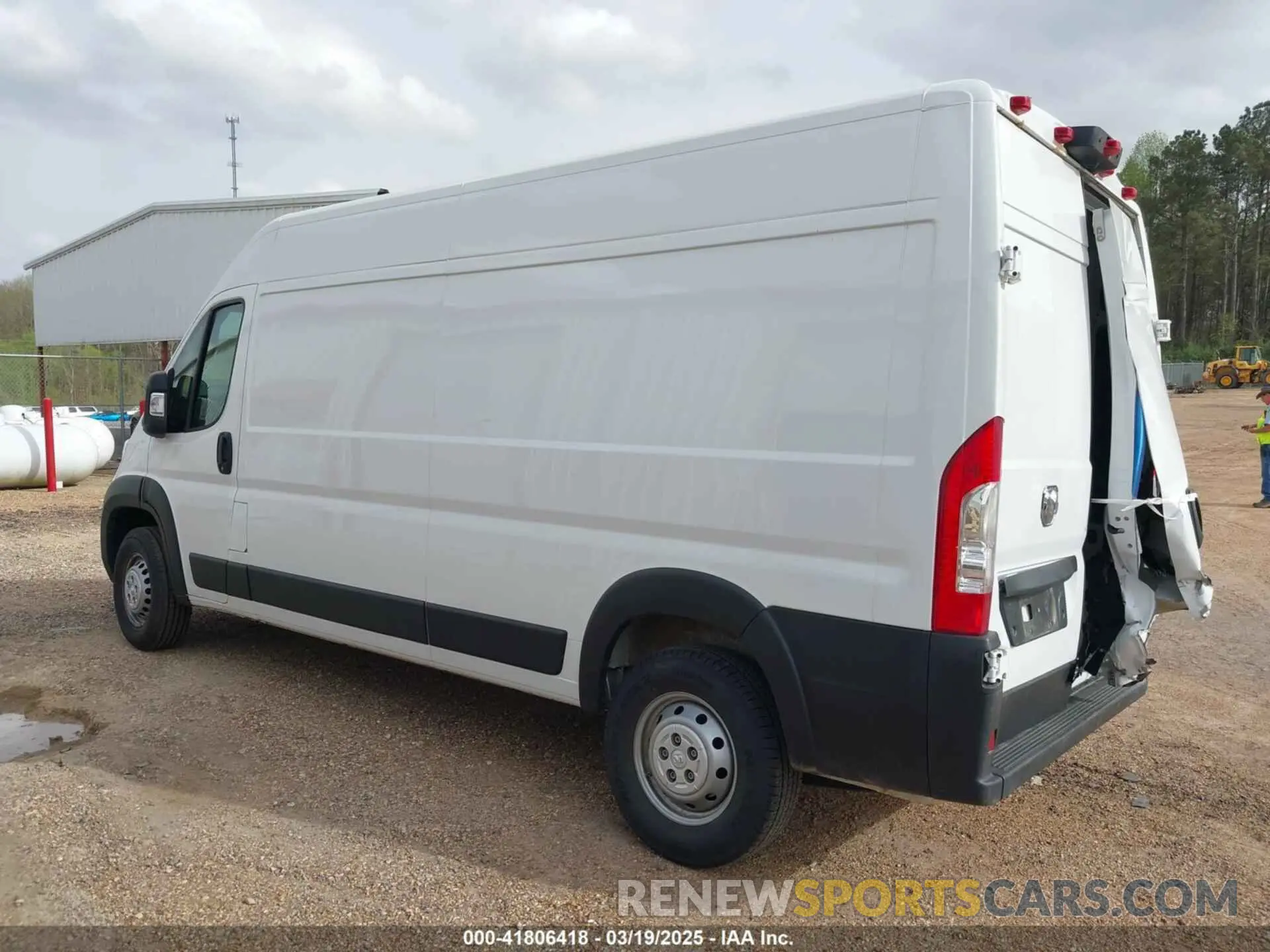 3 Photograph of a damaged car 3C6LRVDGXSE507545 RAM PROMASTER 2500 2025
