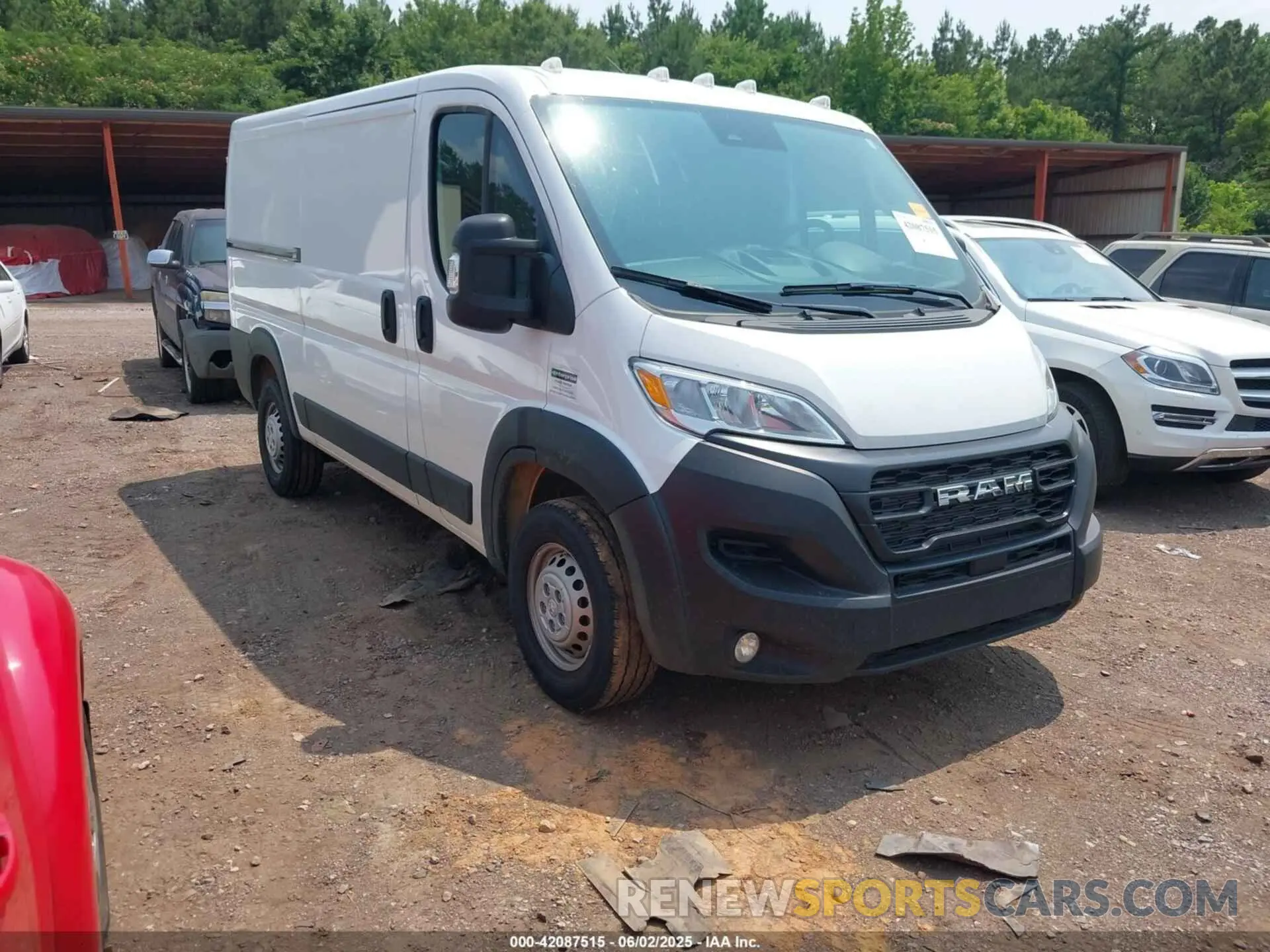 1 Photograph of a damaged car 3C6LRVVG5SE511663 RAM PROMASTER 2500 2025