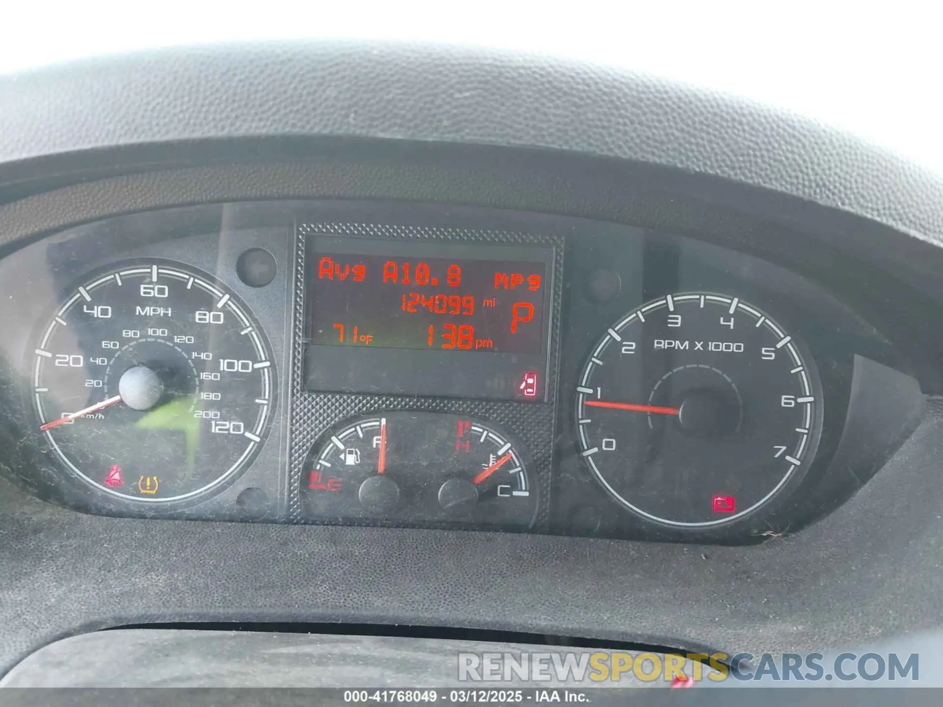 7 Photograph of a damaged car 3C6URVJG6KE564284 RAM PROMASTER 3500 2019