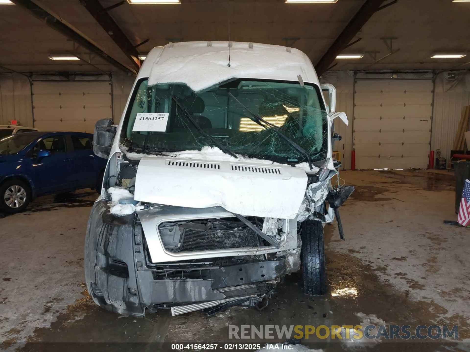 12 Photograph of a damaged car 3C6URVJGXKE513712 RAM PROMASTER 3500 2019