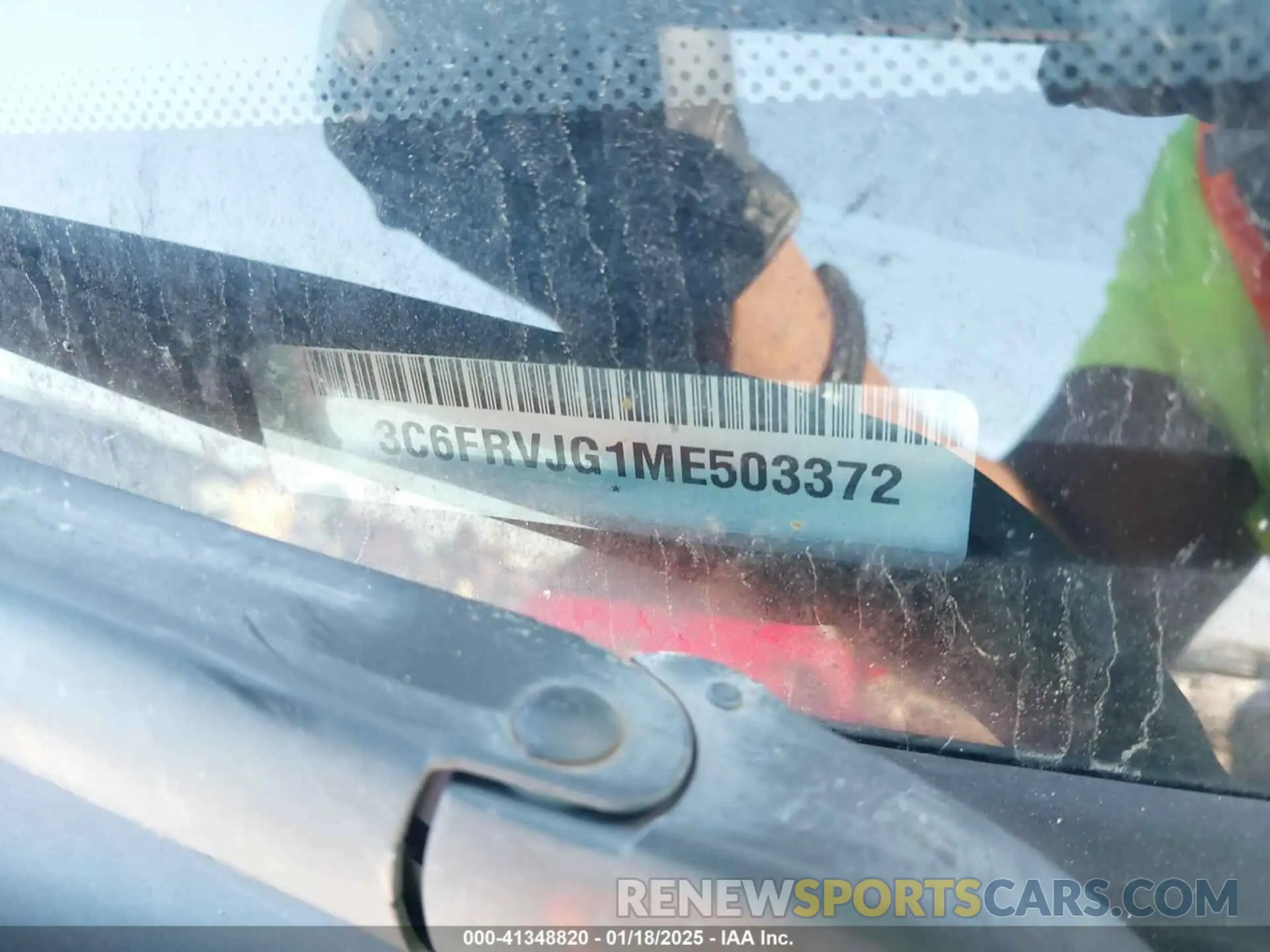 9 Photograph of a damaged car 3C6FRVJG1ME503372 RAM PROMASTER 3500 2021