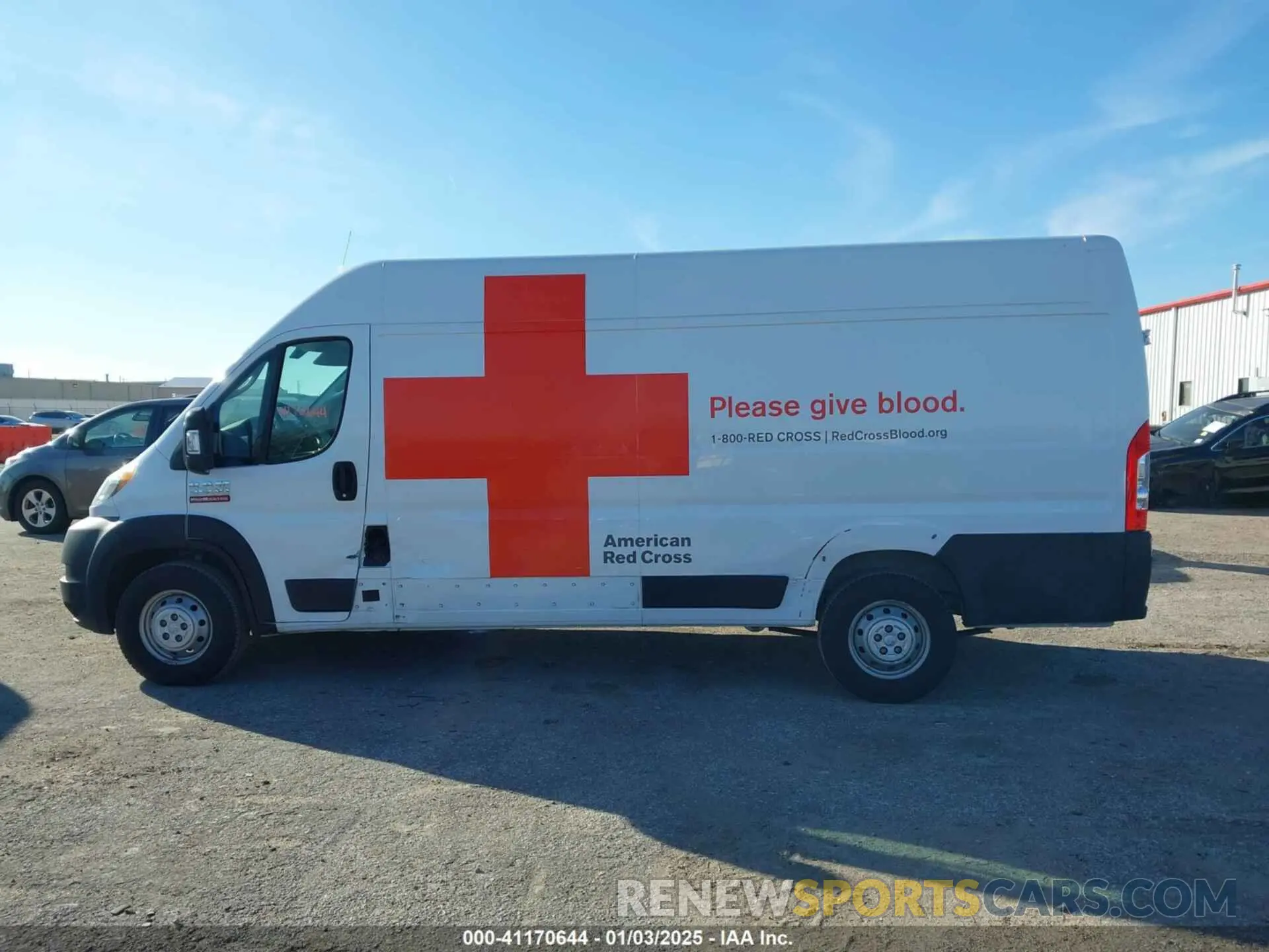 14 Photograph of a damaged car 3C6FRVJG7ME501450 RAM PROMASTER 3500 2021